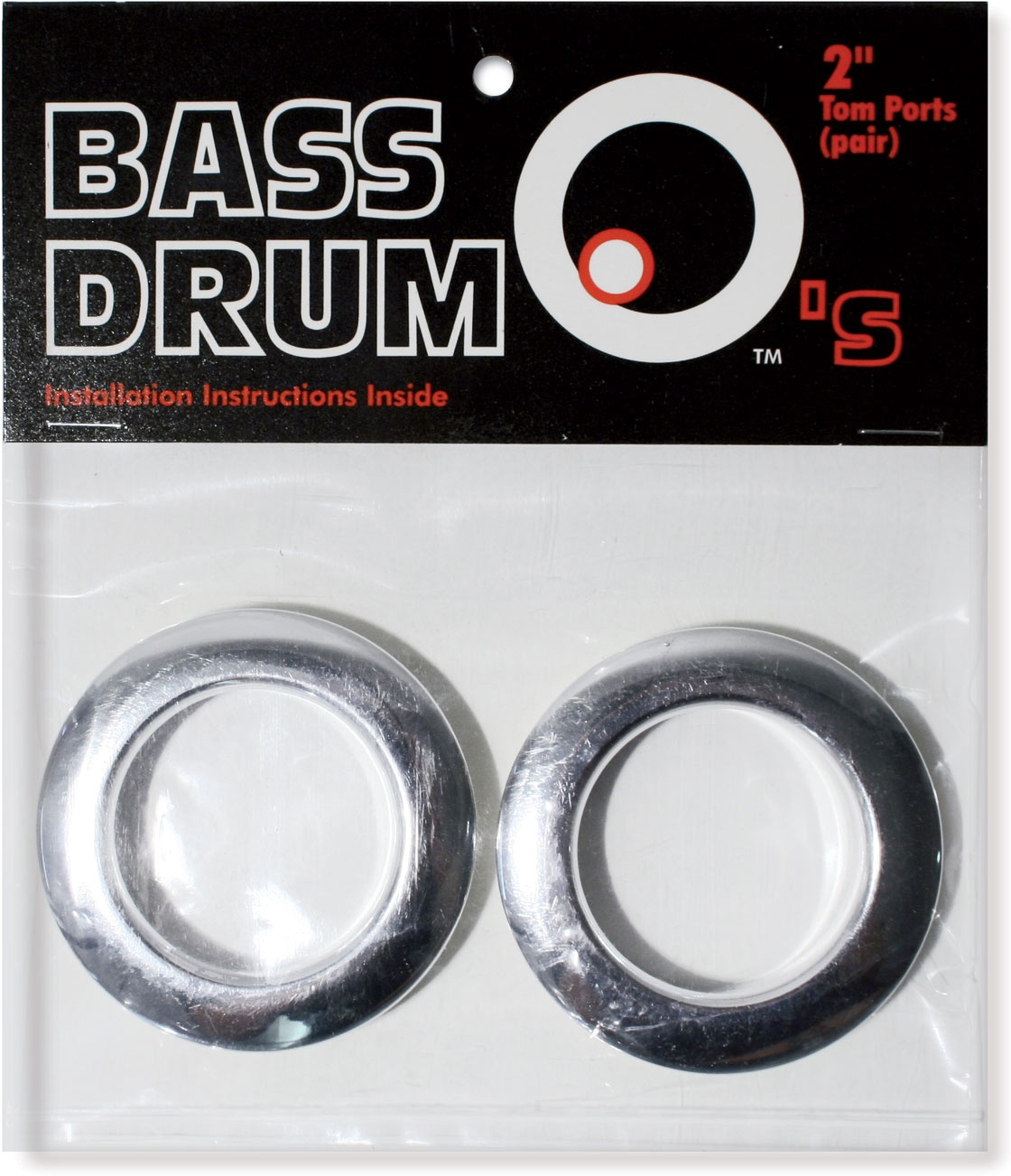 Bass Drum O`s HC2 Chrome Drum O's/Tom Ports 2 – Bild 2