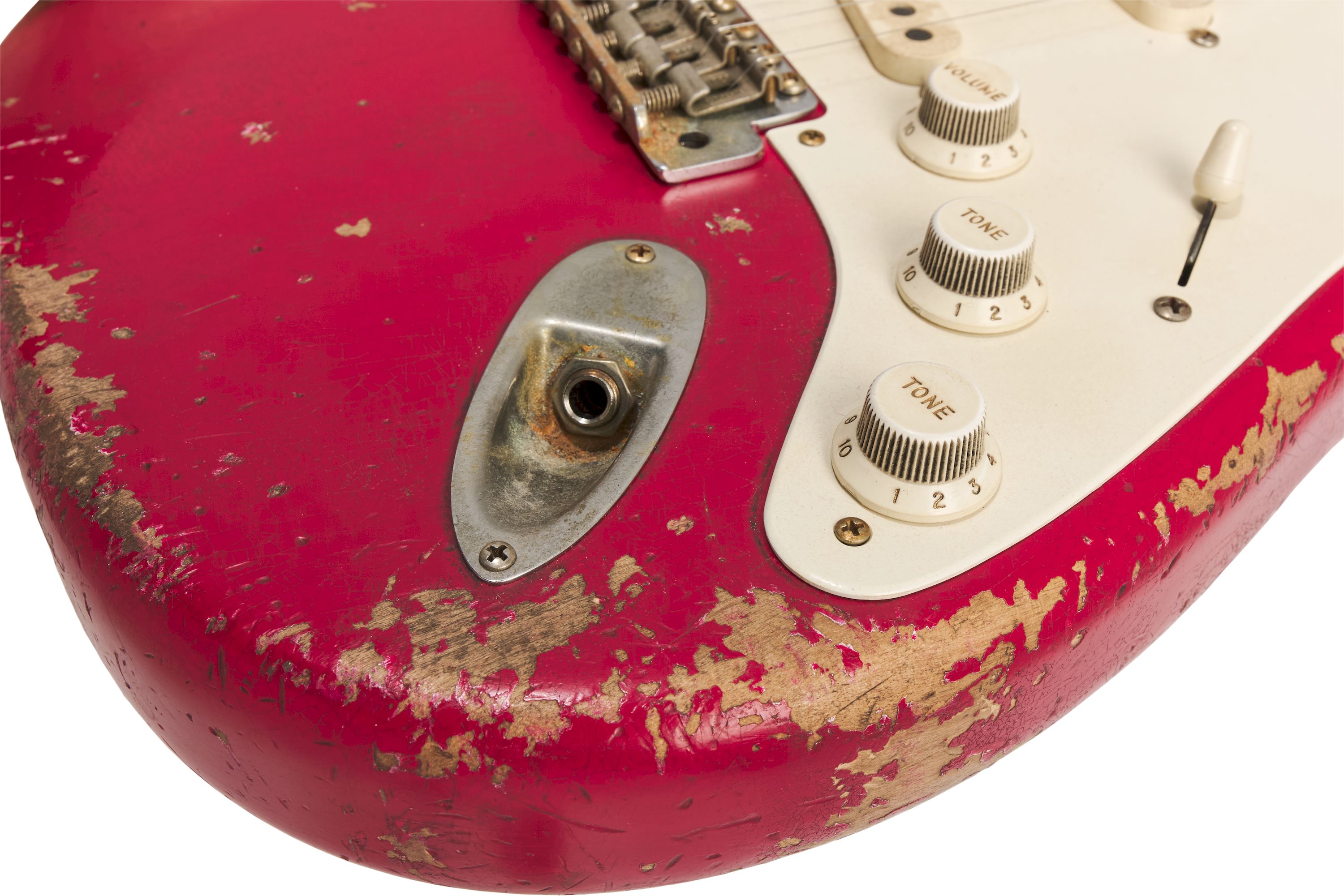 Fender Custom Shop 1957 Stratocaster Ultimate Relic Torino Red, Masterbuilt by Kyle McMillin – Bild 8