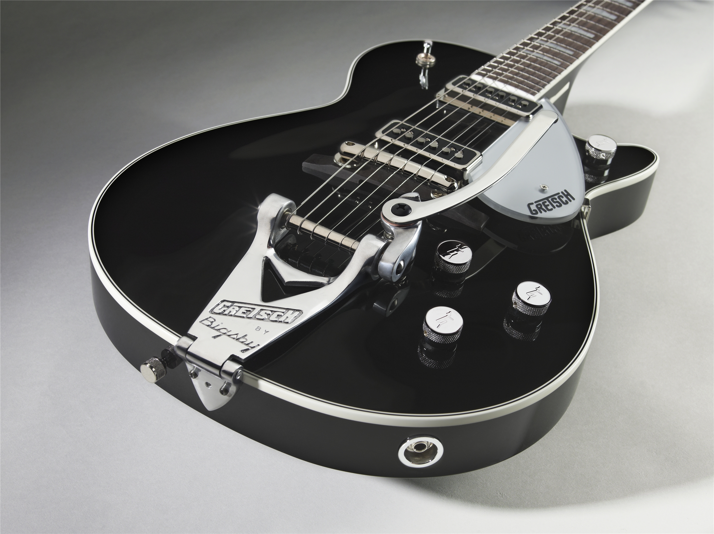 Gretsch G6128T-GH George Harrison Dou Jet Black – Bild 2