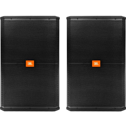 Zwei passive JBL SRX 715 Lautsprecher