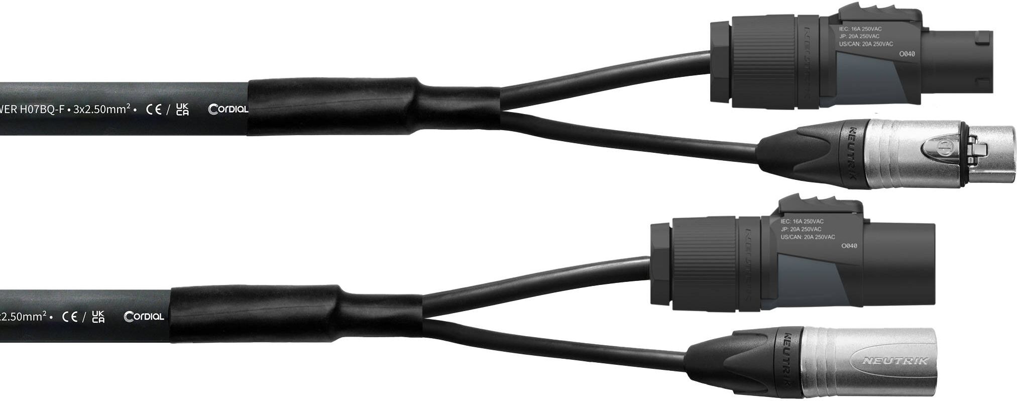 Cordial CPH 5 DMX 1 PWR 1-25 TRUE 1 Kabel