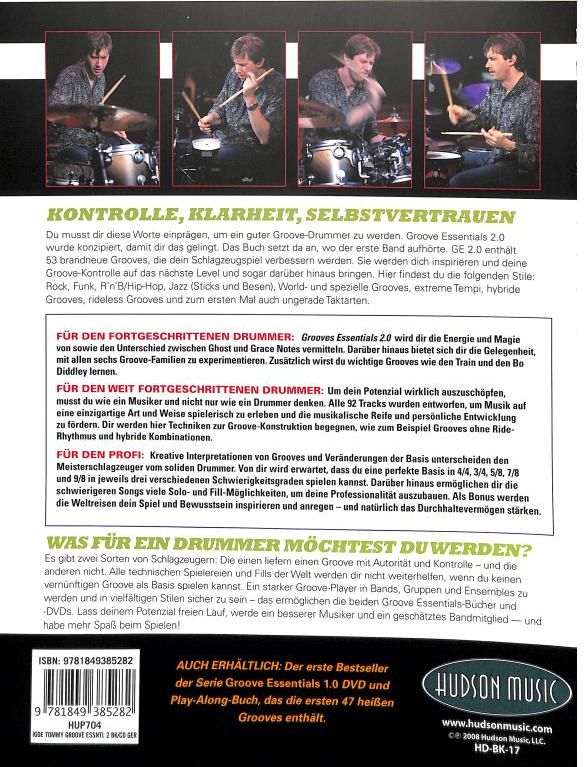 Igoe Tommy Groove Essentials - The Play-Along 2.0 (German Edition) – Bild 2