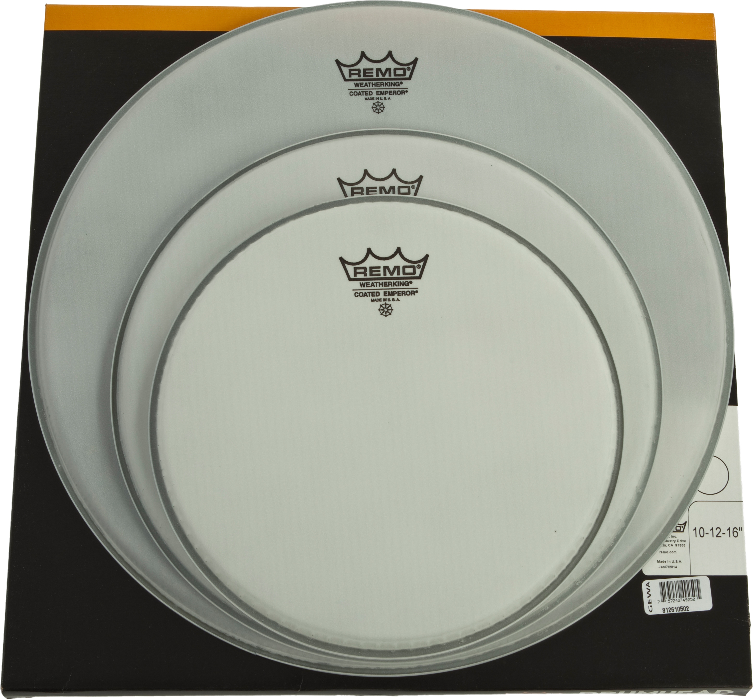 Remo Emperor Coated PP-1412-BA 10/12/16 – Bild 2