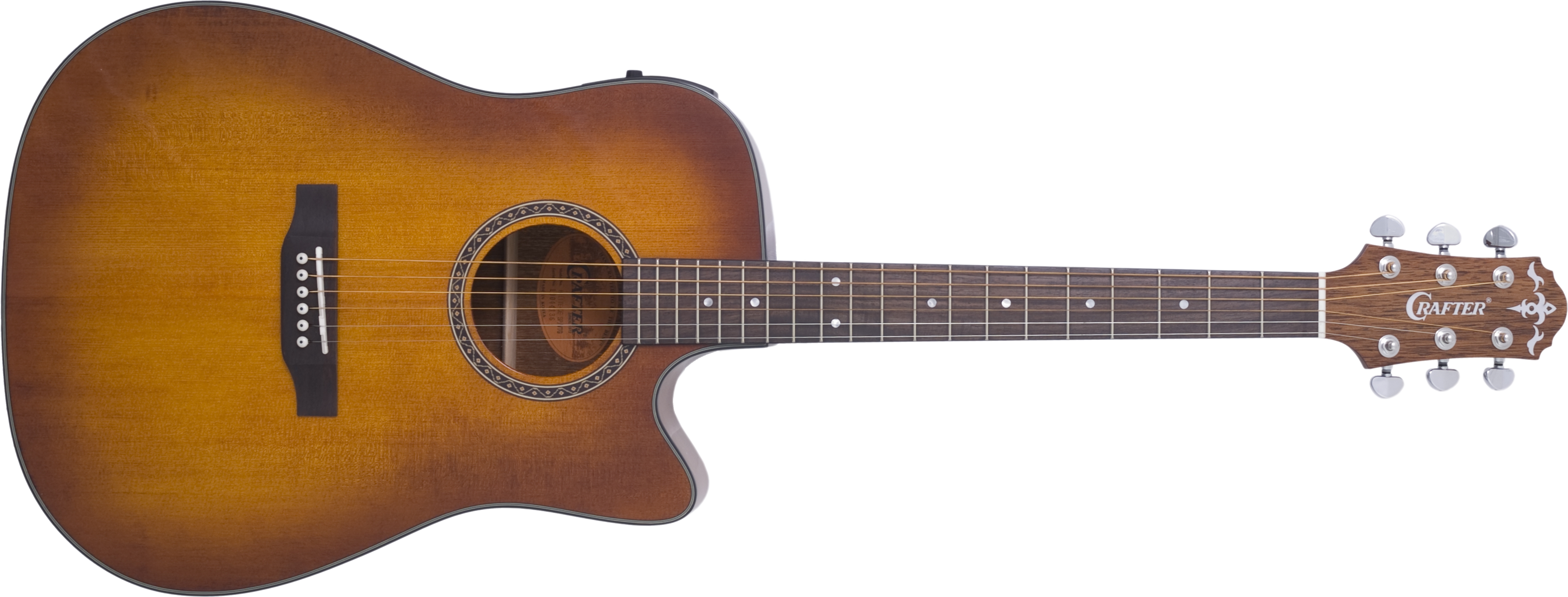 Crafter HiLite D-SP Vintage Violin Westerngitarre