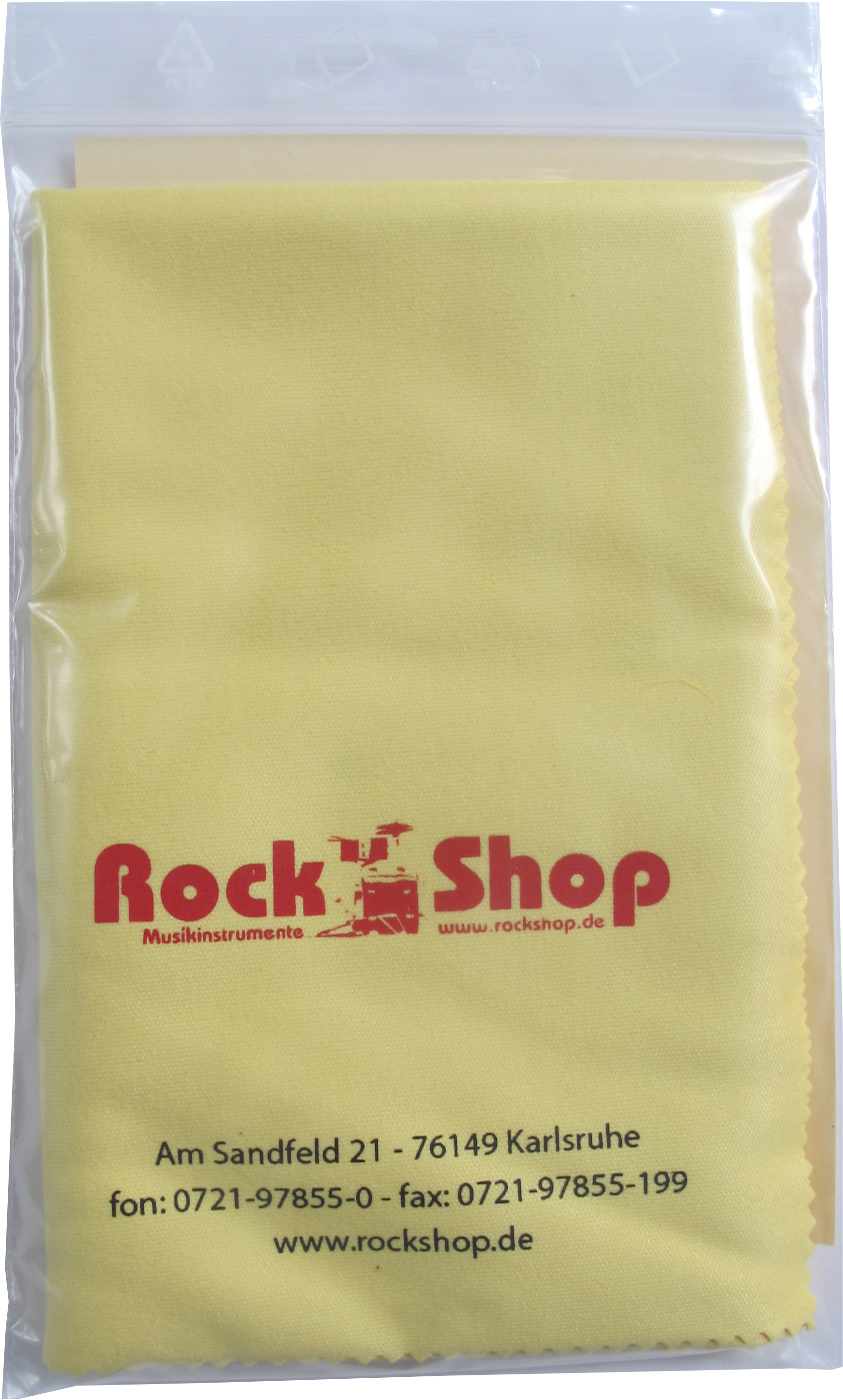 Rock Shop Wischer Microfaser glatt (gelb) Rock Shop Wischer Microfaser glatt (gelb)