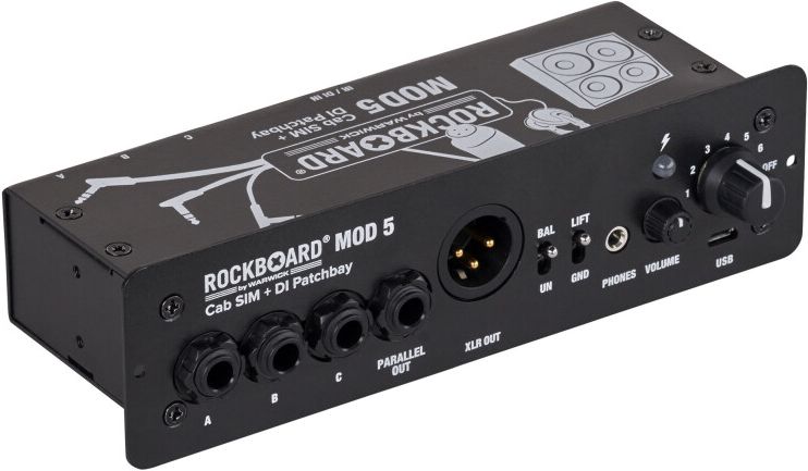 RockBoard MOD 5 - Cab SIM + DI Patchbay