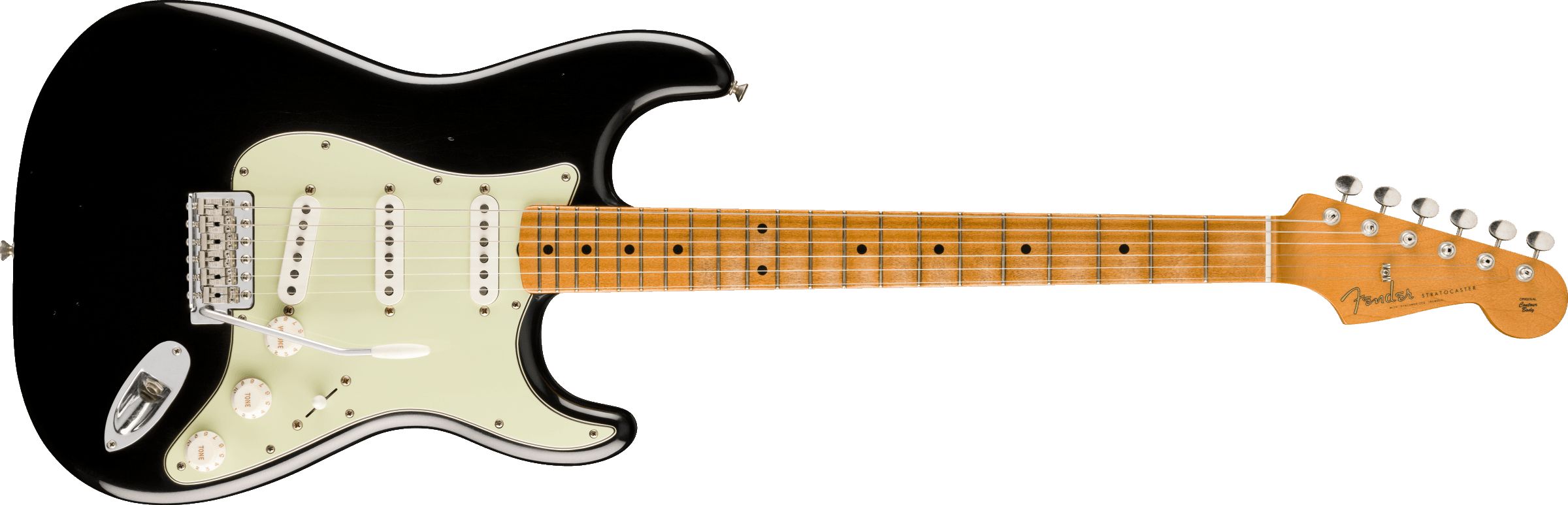 Fender Vintera II Road Worn 60s Stratocaster Black – Bild 1