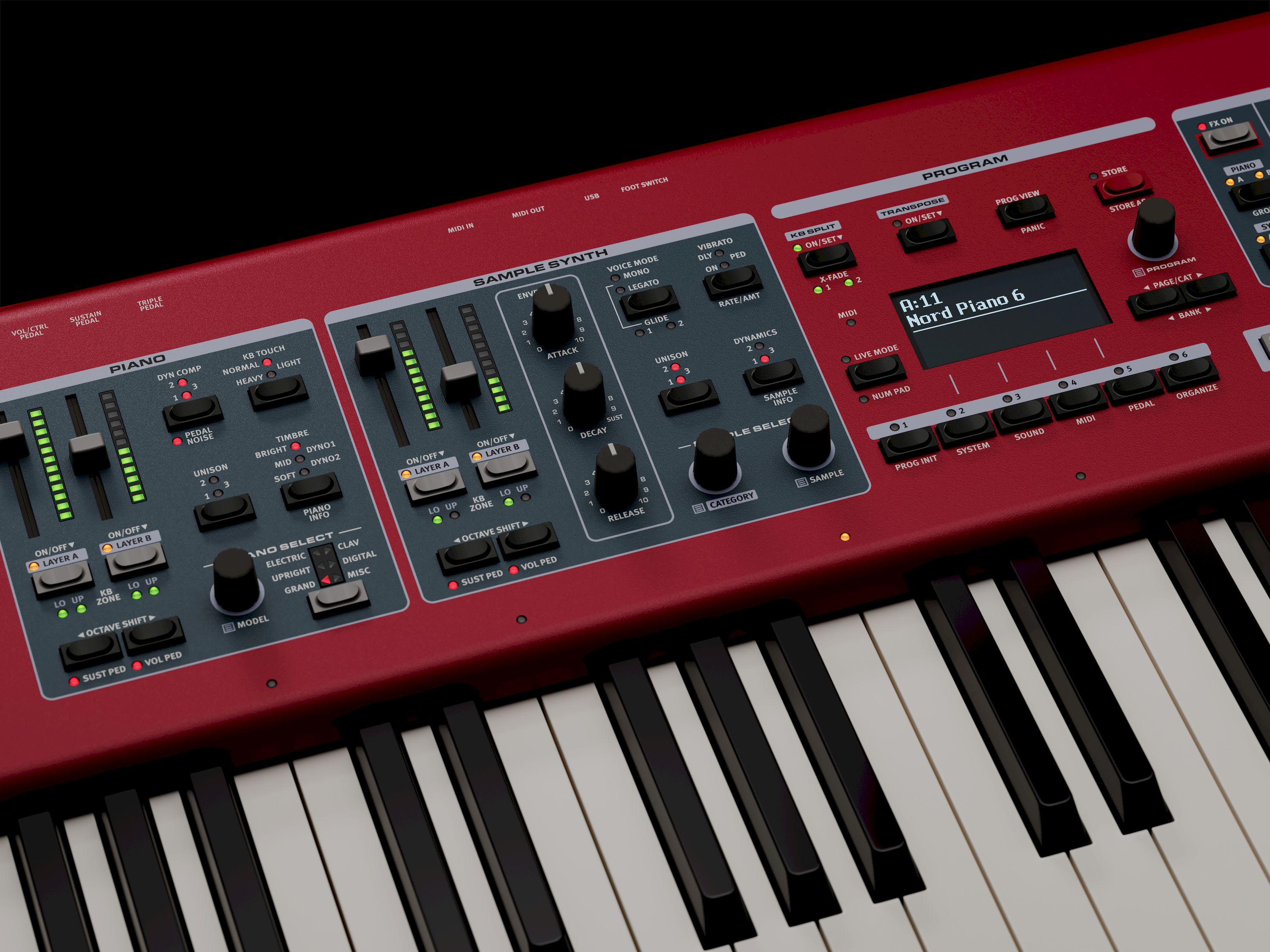 Clavia Nord Piano 6 73 – Bild 5