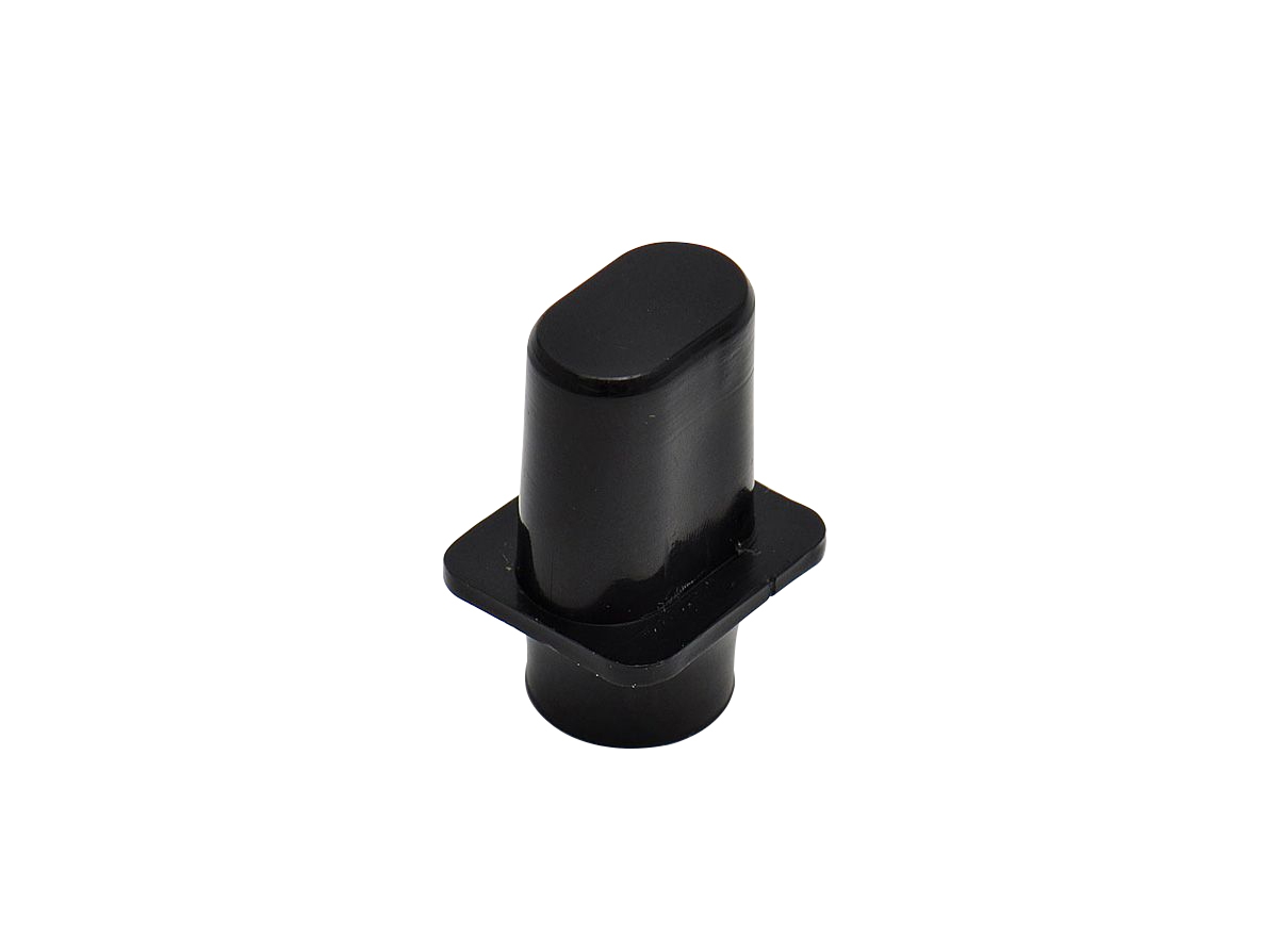 Göldo Schalterknopf Top Hat TL-Style schmaler Schlitz schwarz