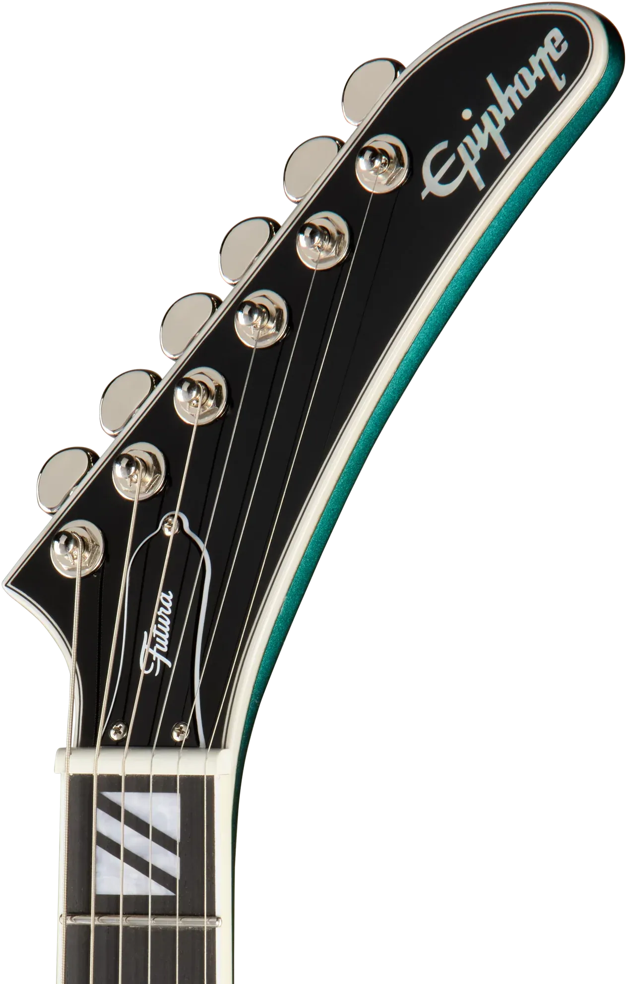 Epiphone Explorer Custom Futura Dragonfly Shift – Bild 9