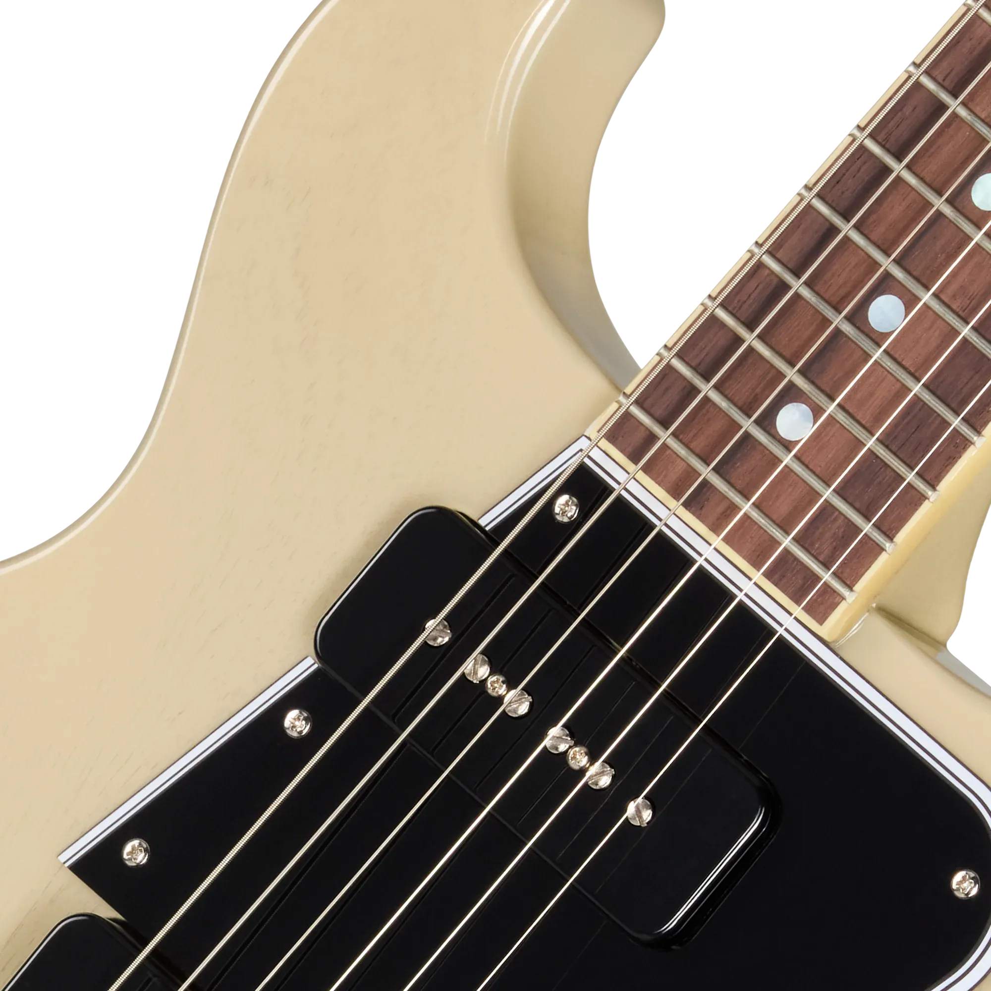Epiphone 1960 Les Paul Special Double Cut Reissue TV White IGC – Bild 5