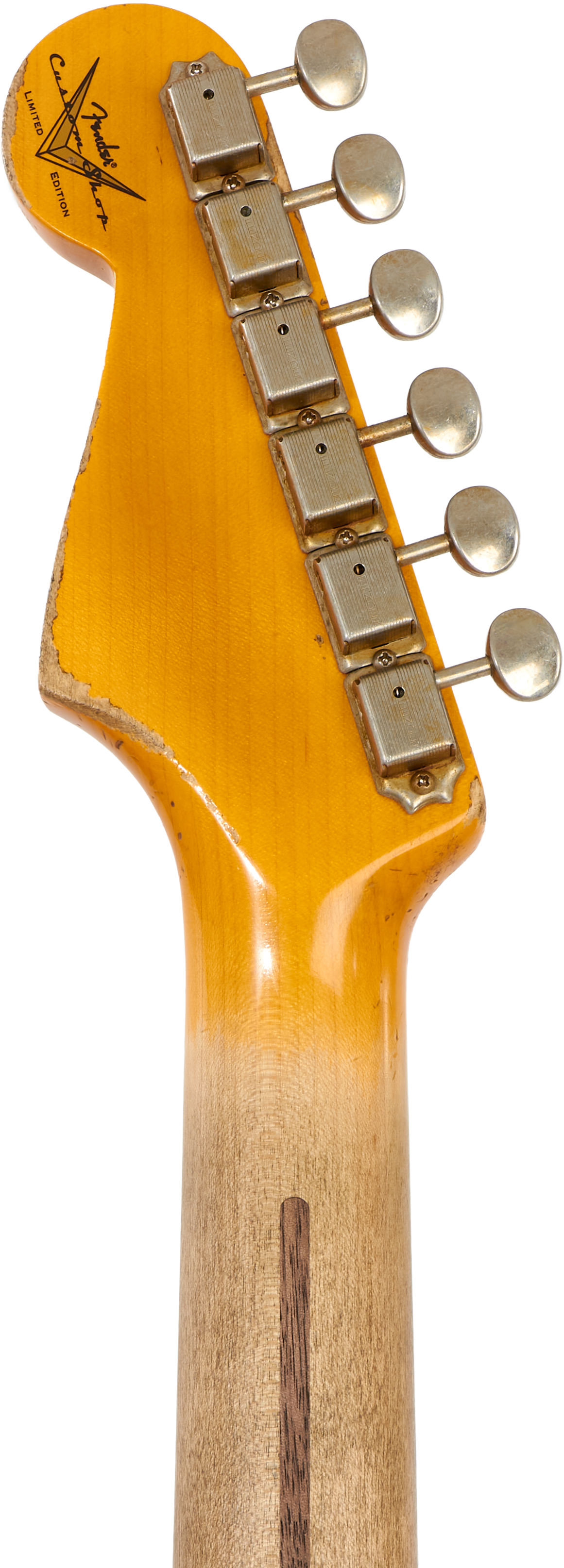 Fender Custom Shop Red Hot Stratocaster Super Heavy Relic Faded Chocolate 3-Color Sunburst Limited Edition – Bild 6
