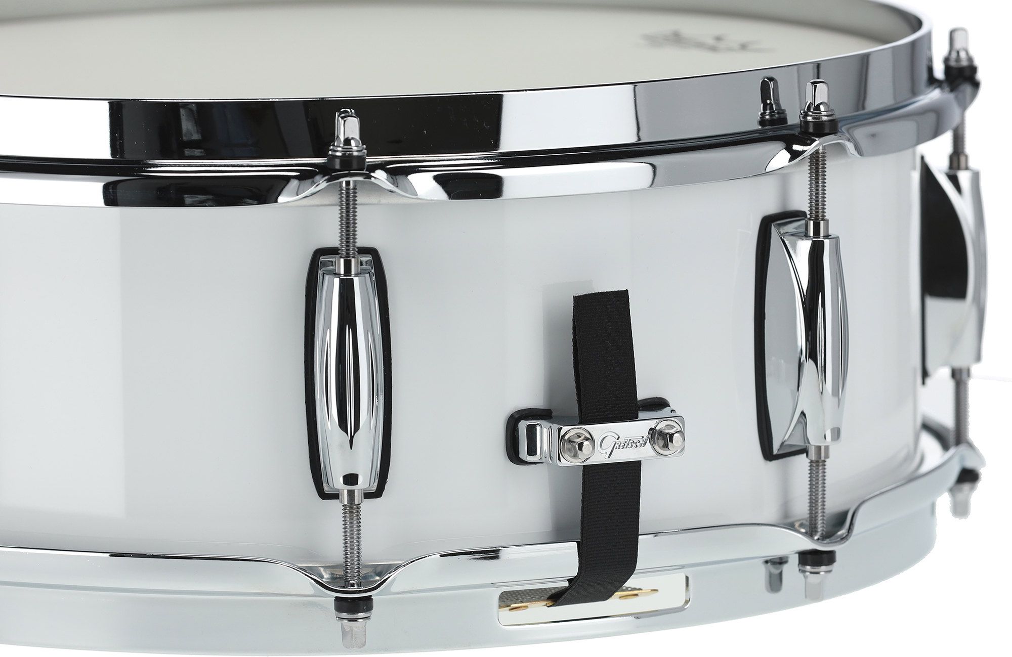 Gretsch GR805.630 Renown Snare Drum - Piano White (14x5") – Bild 4