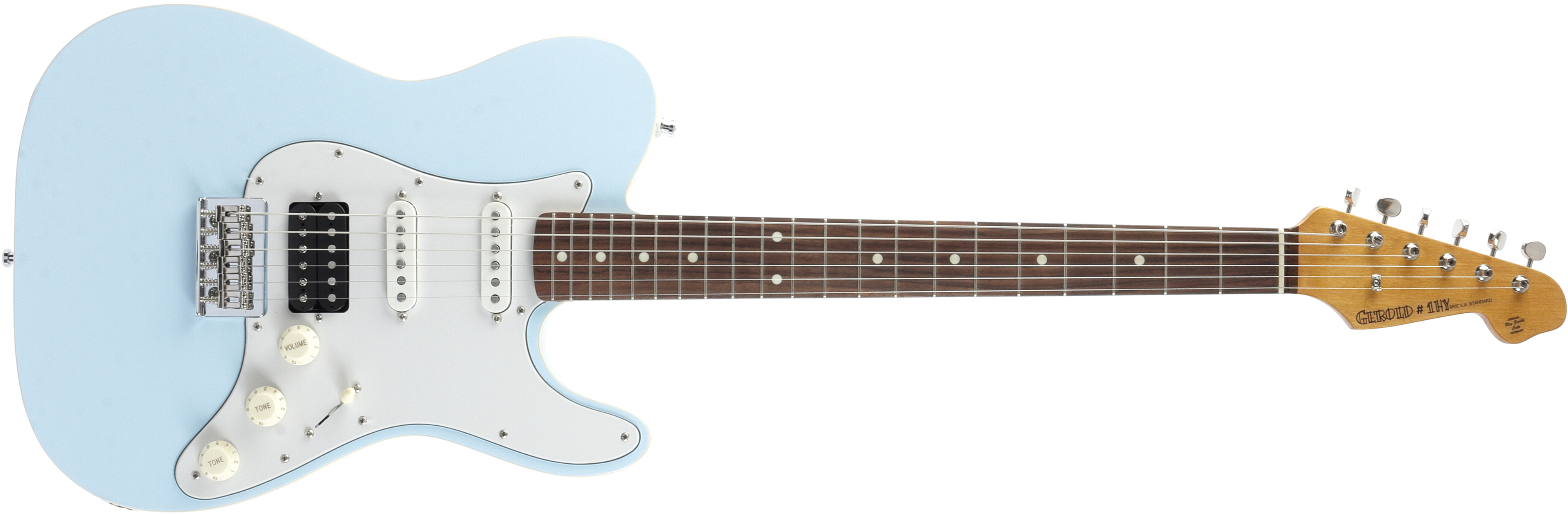 Gerold #1 Hybrid L.A. Standard HSS Sonic Blue 