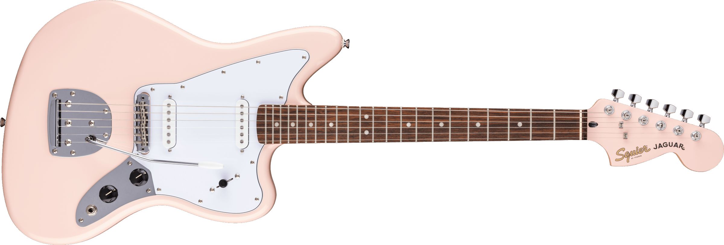 Fender Squier Affinity FSR Jaguar Shell Pink Limited Edition (B-Ware)