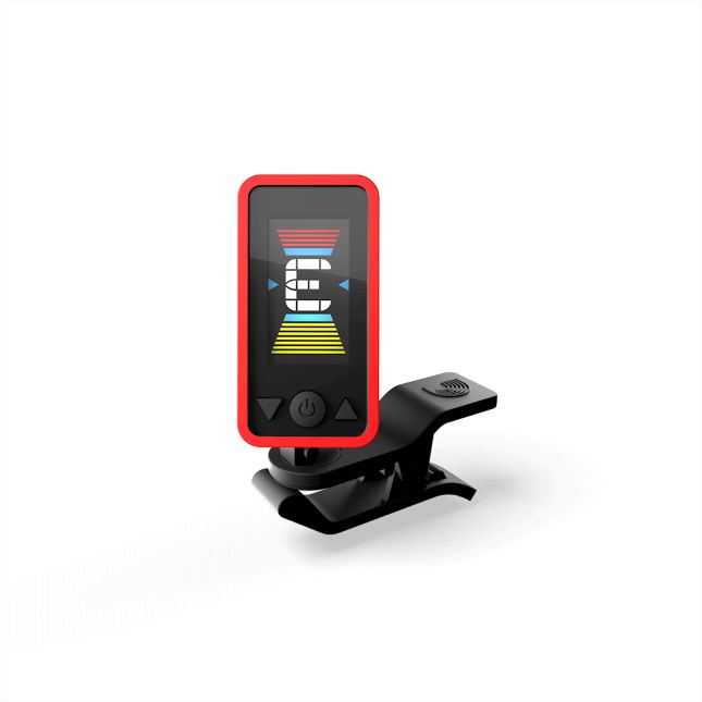 D Addario Eclipse Headstock Tuner PW-CT-17RD red
