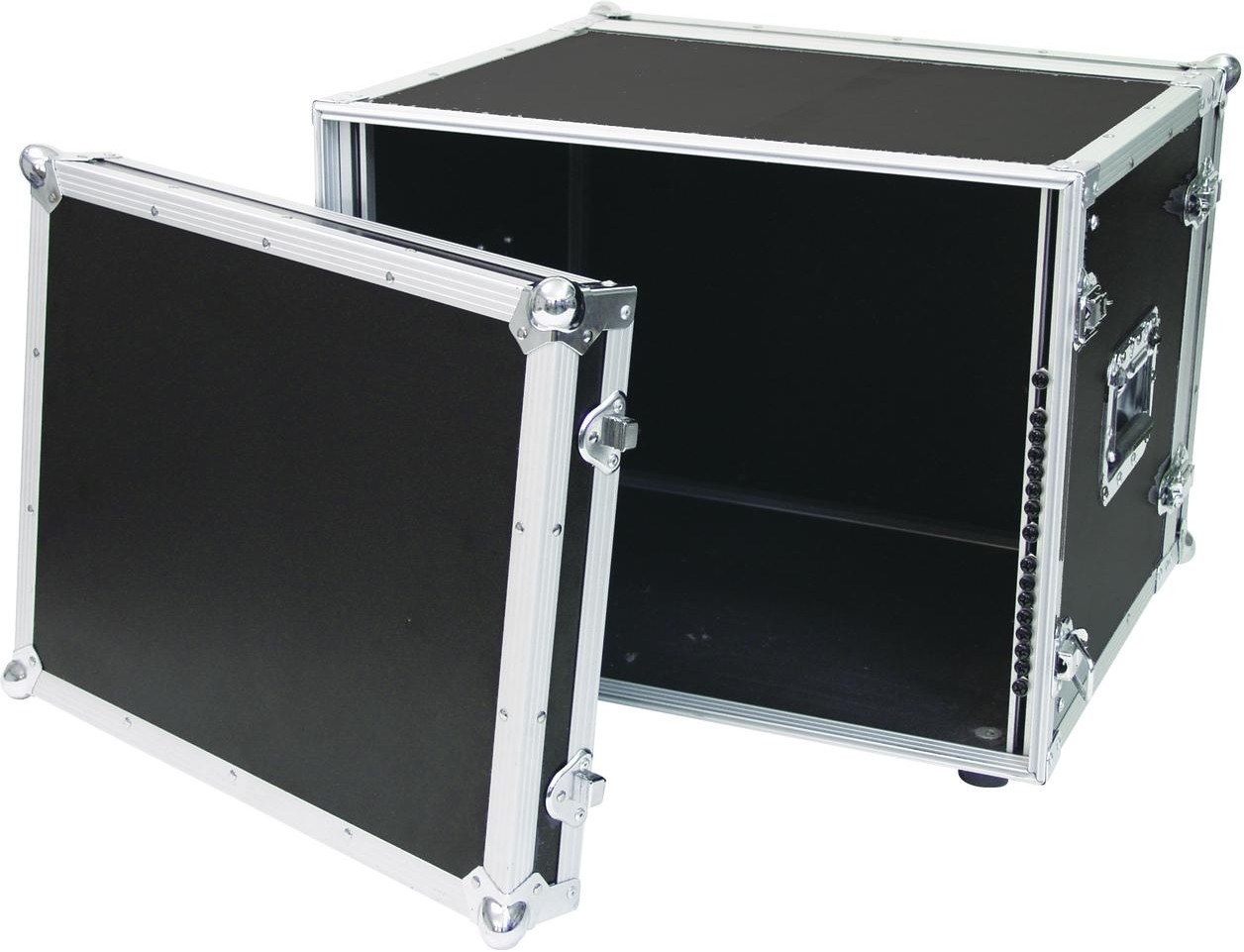 ROADINGER effect rack CO DD, 8HE, 38cm deep, black
