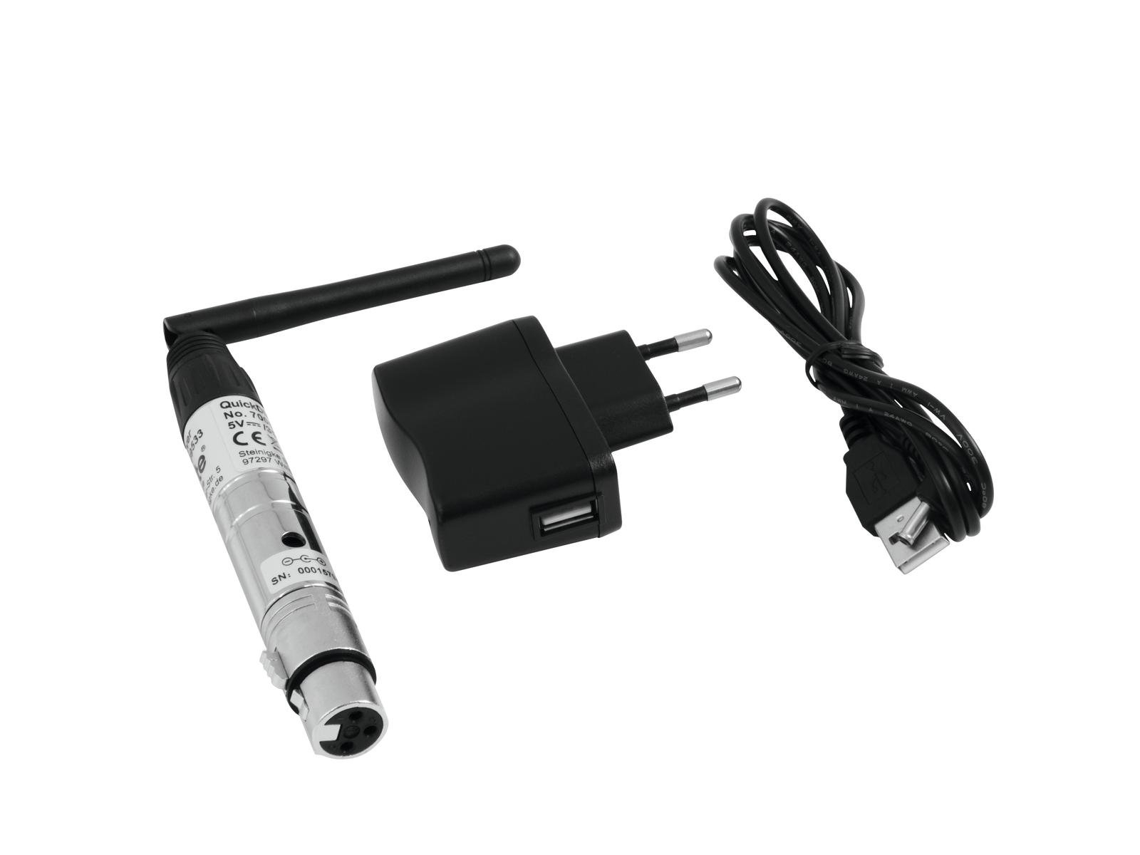 Eurolite Set QuickDMX 1x Sender + 2x Empfänger – Bild 3