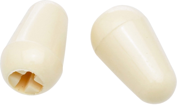 Fender Switch Tip Aged White 2 Stück