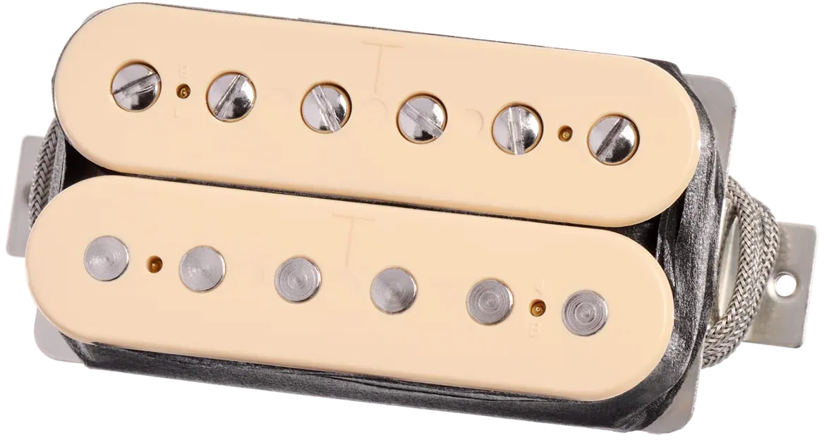 Gibson Pickup 1968 T-Top Reissue Humbucker Double Vintage White