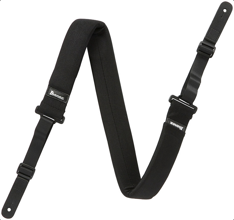 Ibanez guitar strap Powerpad black Ibanez guitar strap Powerpad black