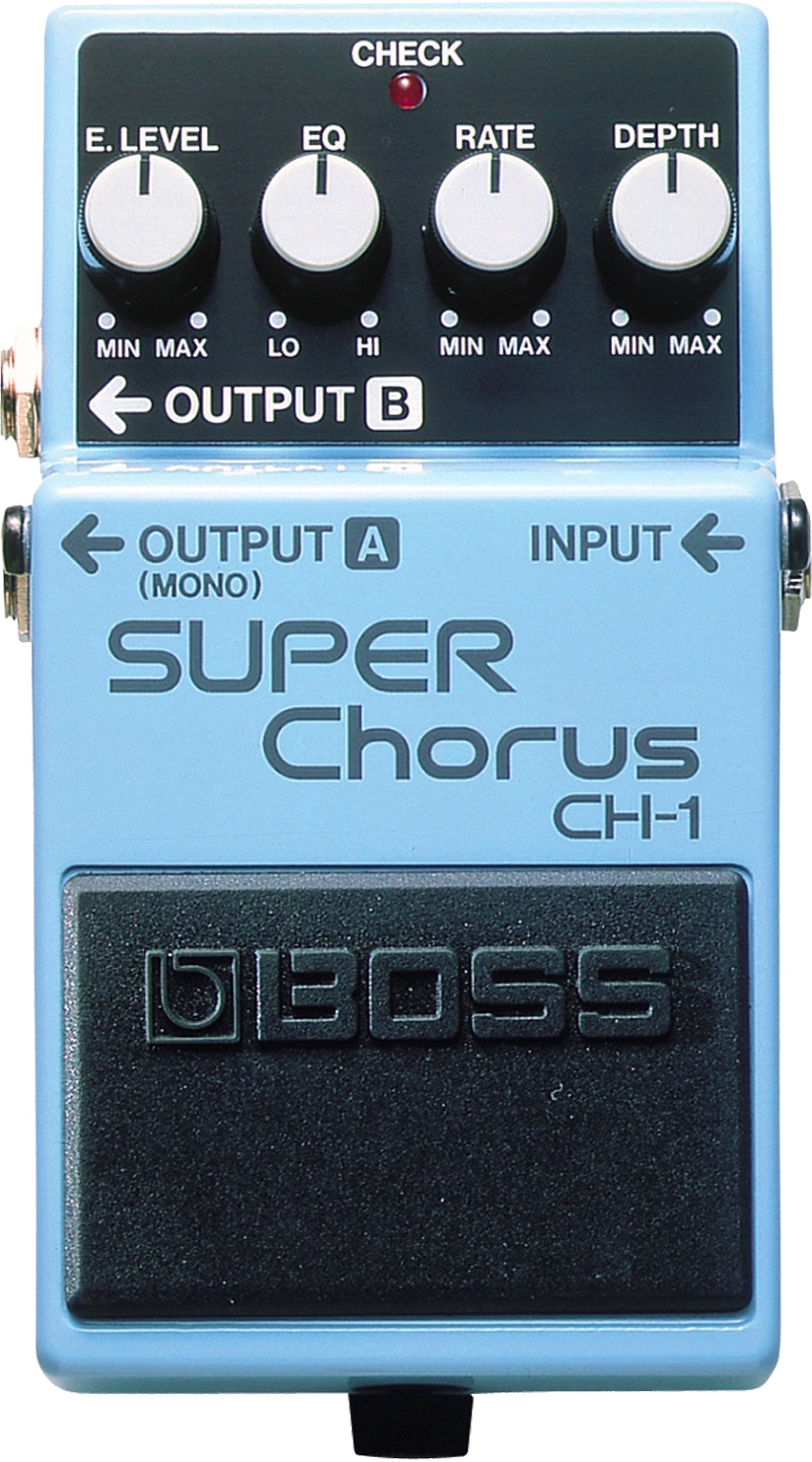 Boss CH 1 Super Chorus effects pedal