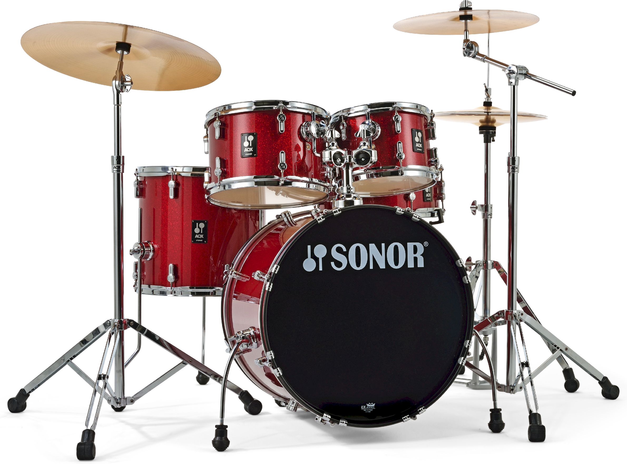 Sonor AQX Studio Set Red Moon Sparkle – Bild 3