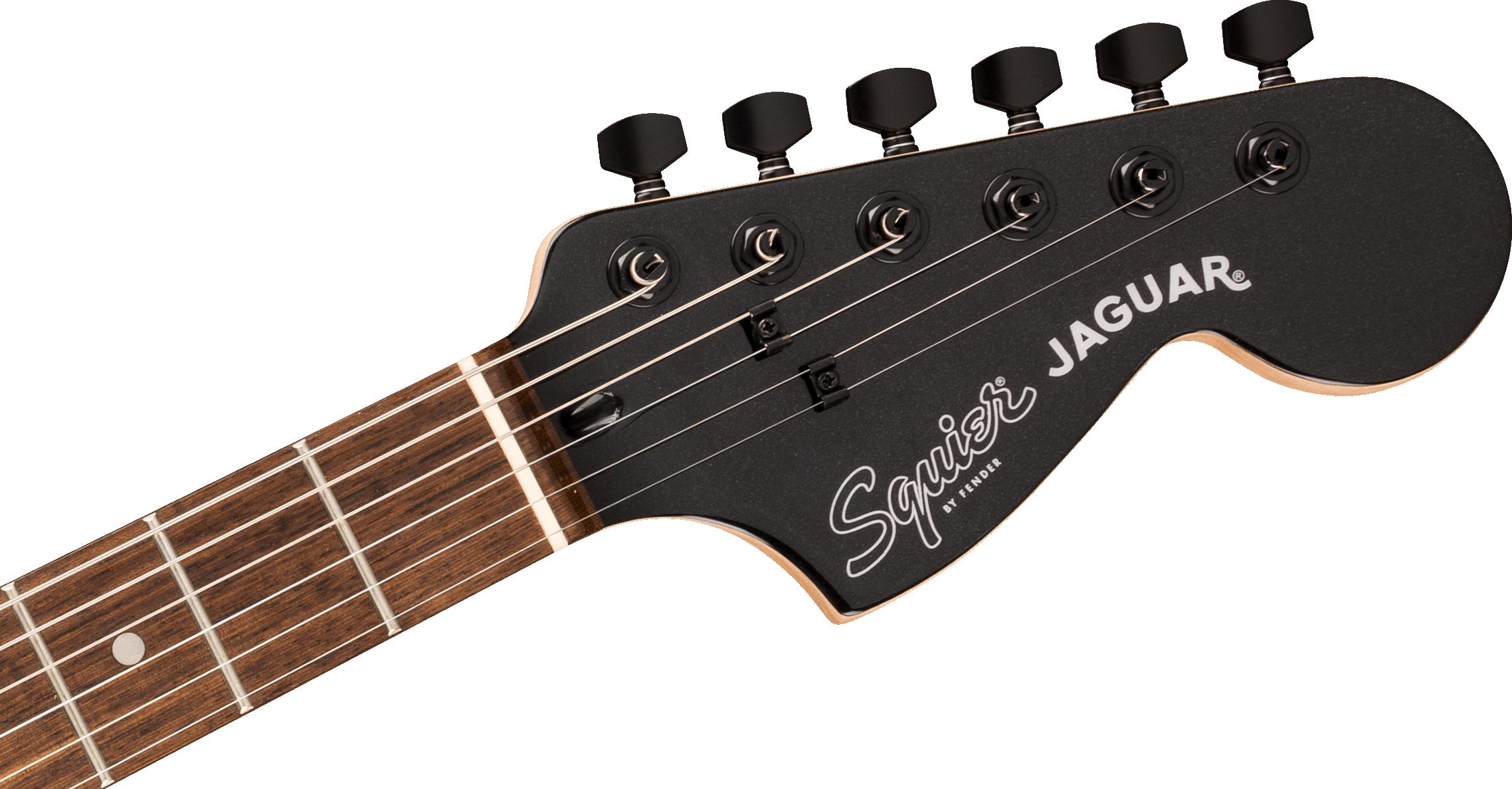 Fender Squier Affinity FSR Jaguar Metallic Black Limited Edition – Bild 4