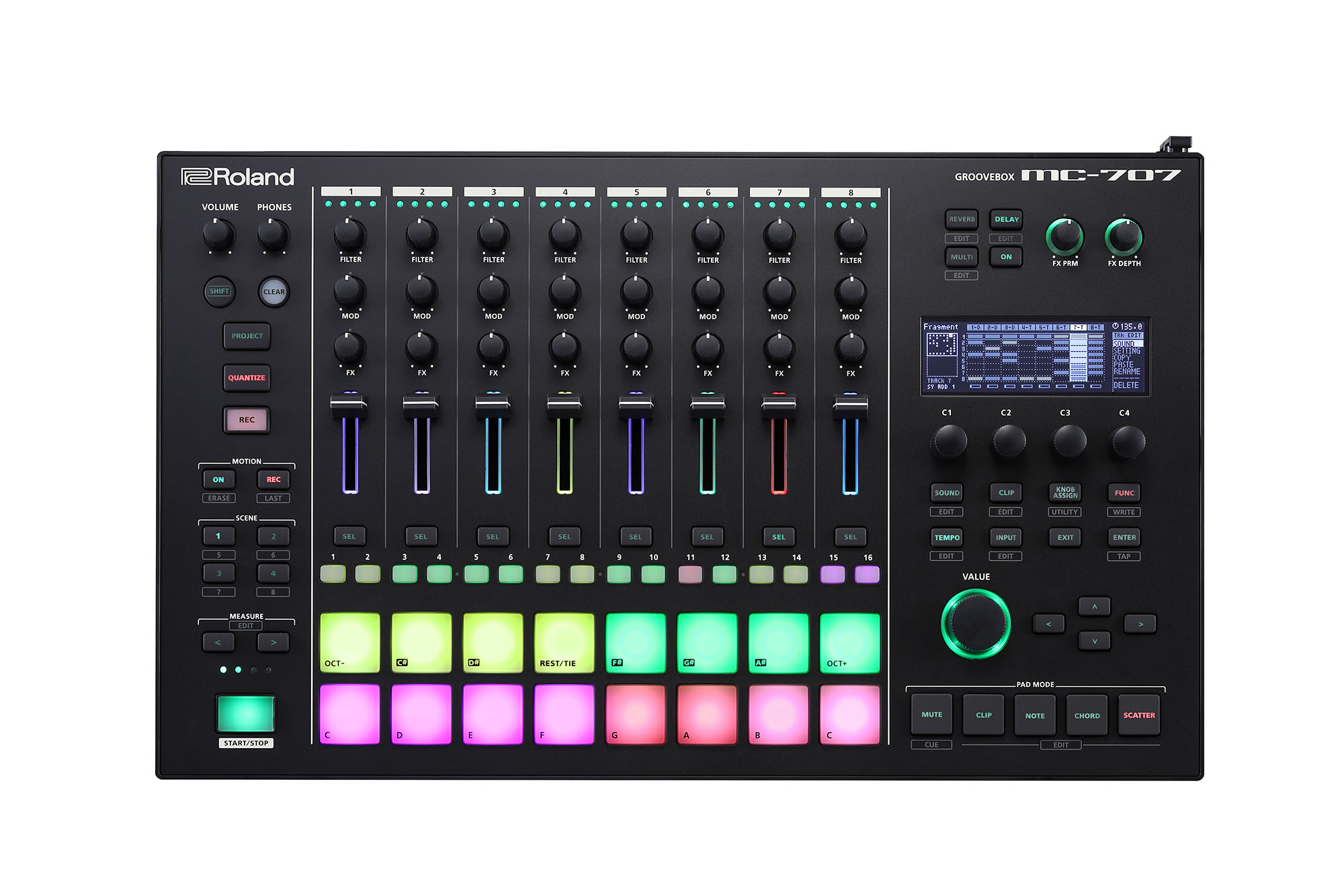 Roland MC-707 - Groovebox Roland MC-707 - Groovebox