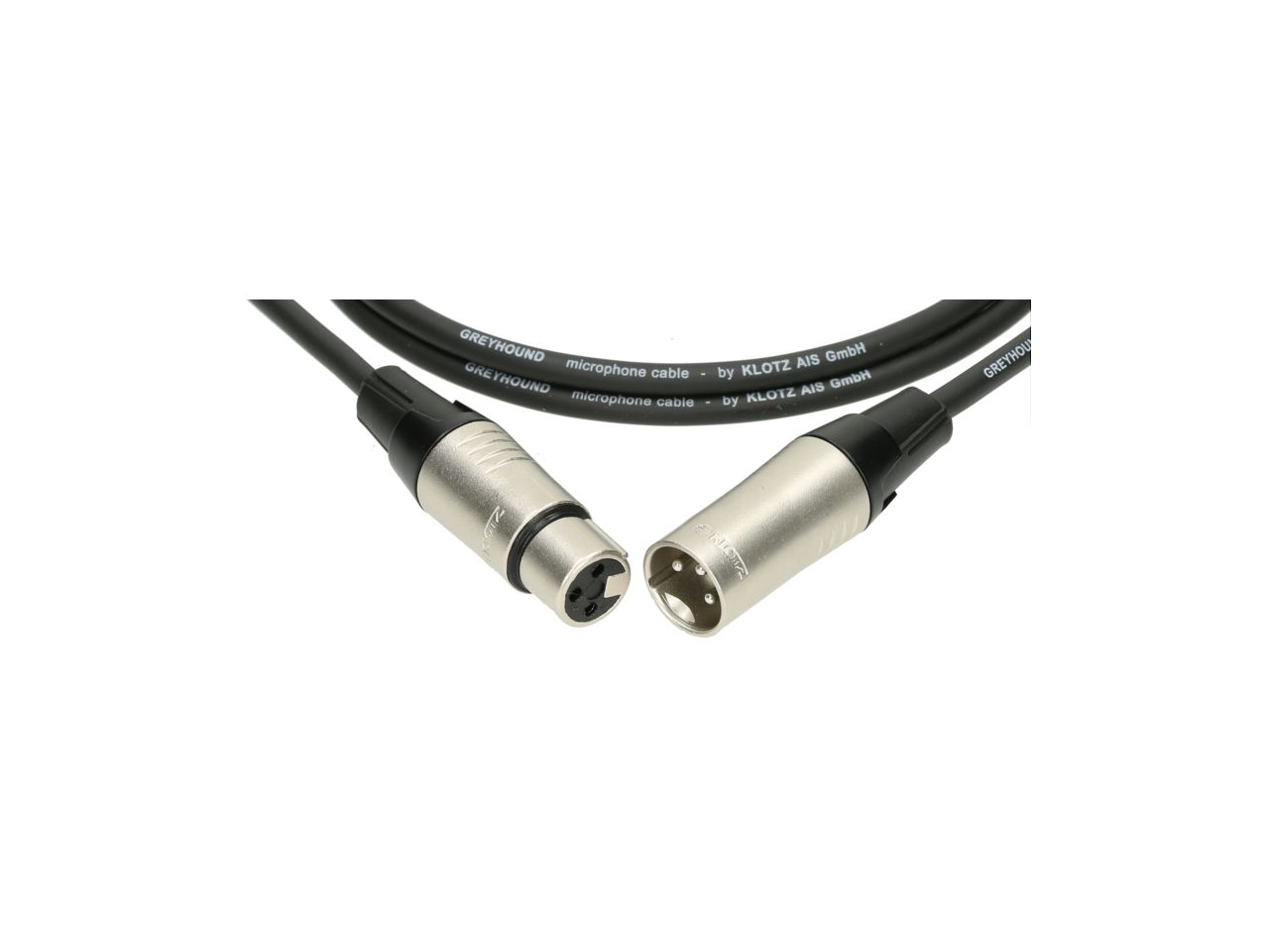 Klotz Greyhound Mikrofonkabel 3m 