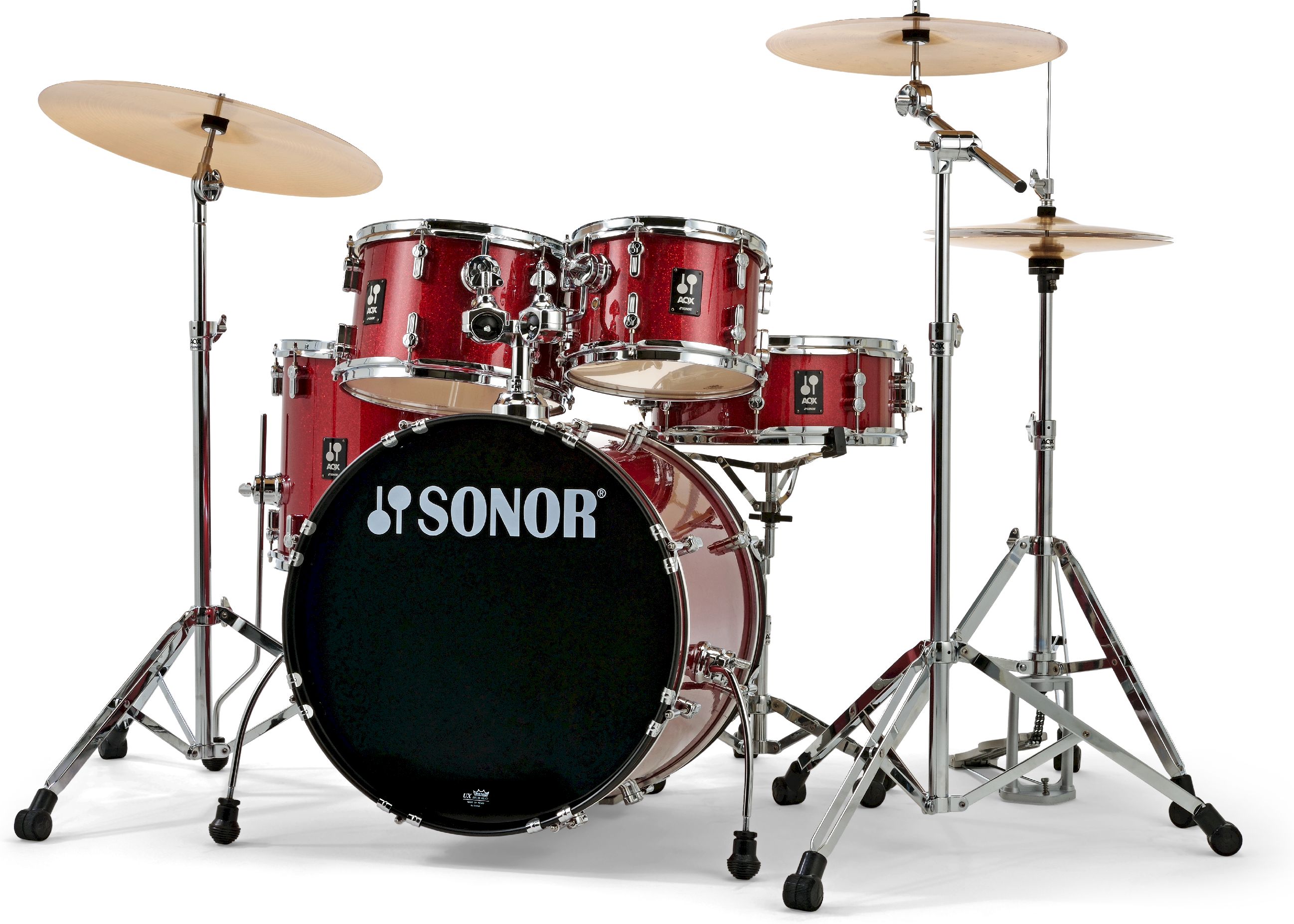 Sonor AQX Studio Set Red Moon Sparkle