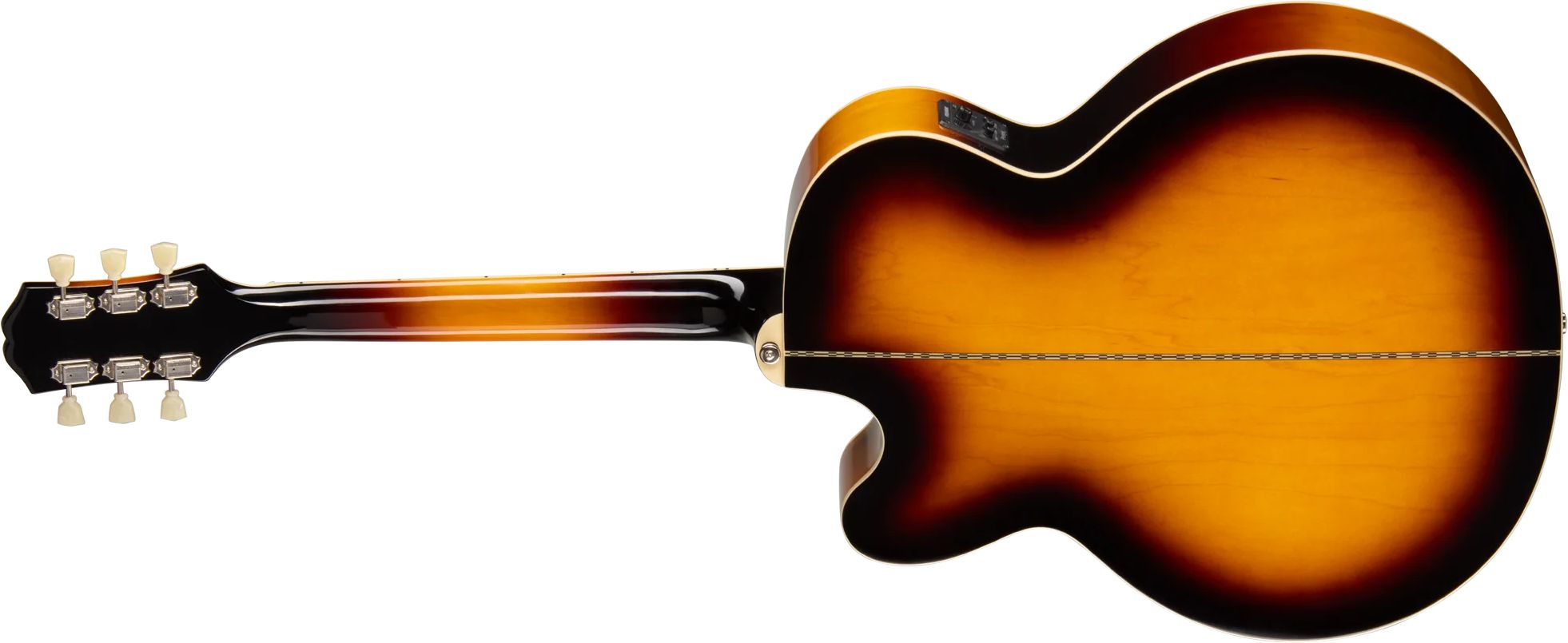 Epiphone J-200 Studio EC Vintage Sunburst – Bild 2