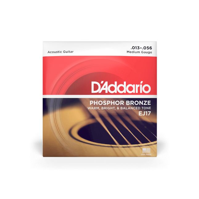 D Addario EJ 17 013-056 Phosphor Bronze Medium 