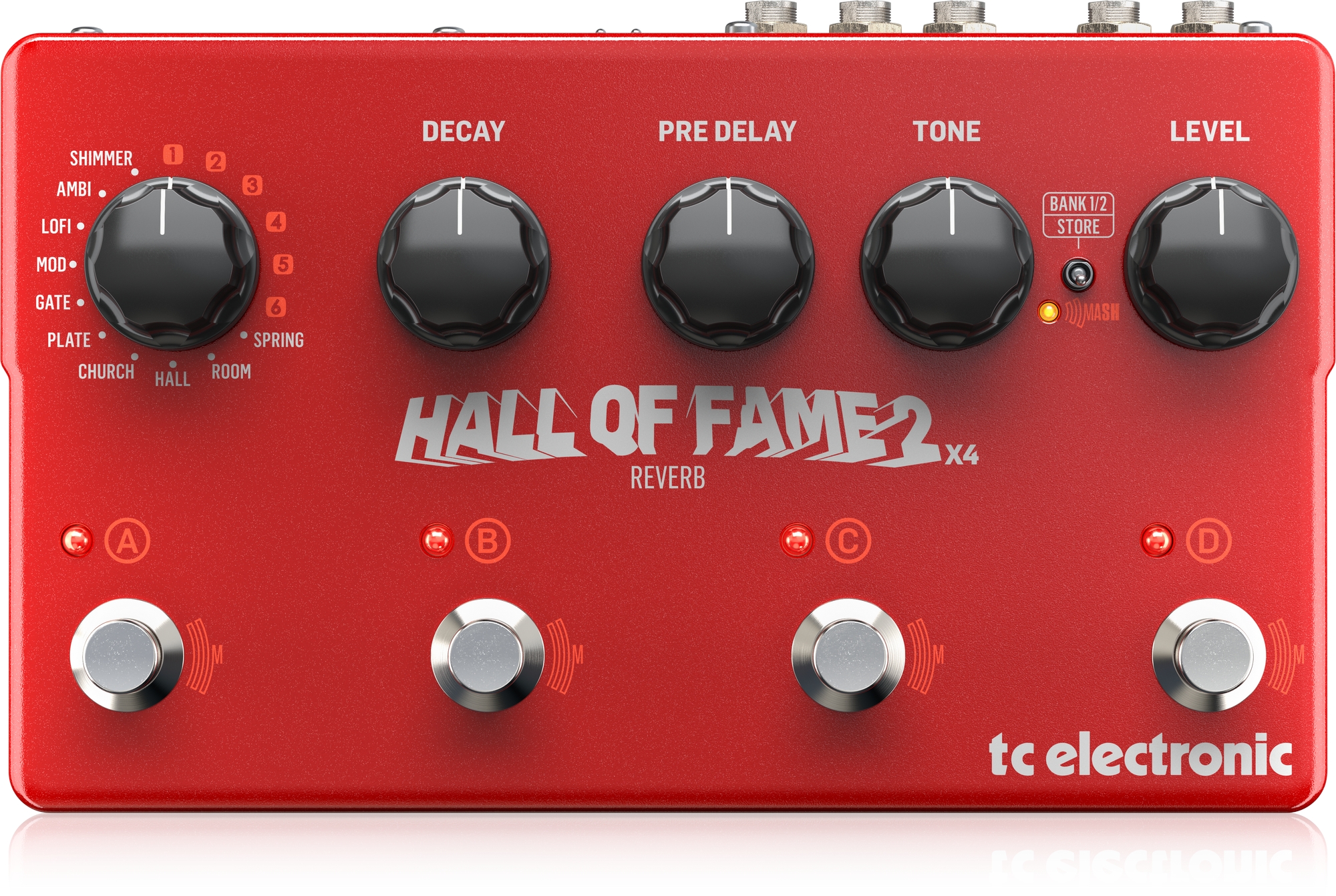 TC Electronic Hall of Fame 2 X4 Reverb Bodenpedal - Retoure