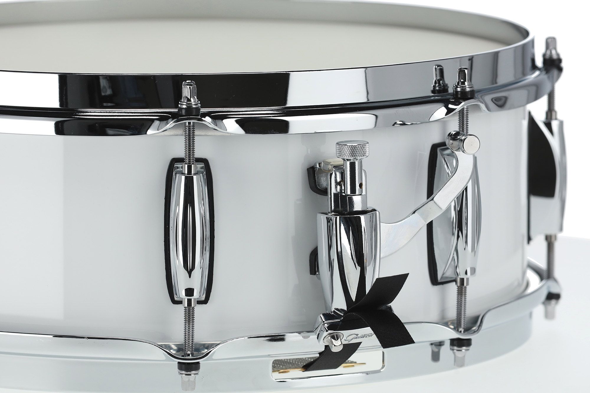 Gretsch GR805.630 Renown Snare Drum - Piano White (14x5") – Bild 3