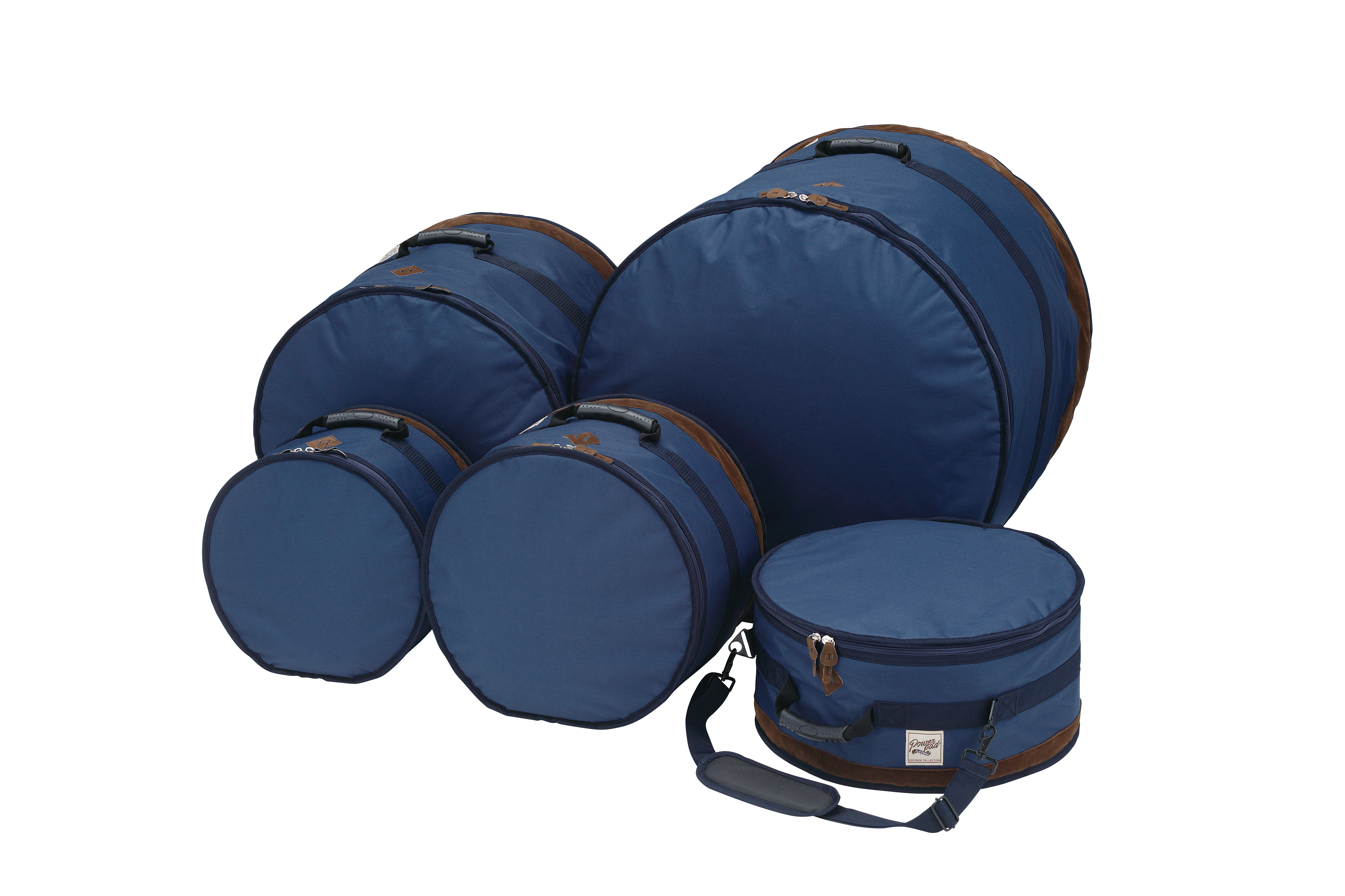 Tama Powerpad Designer Drum Bag Set Navy Blue – Bild 2