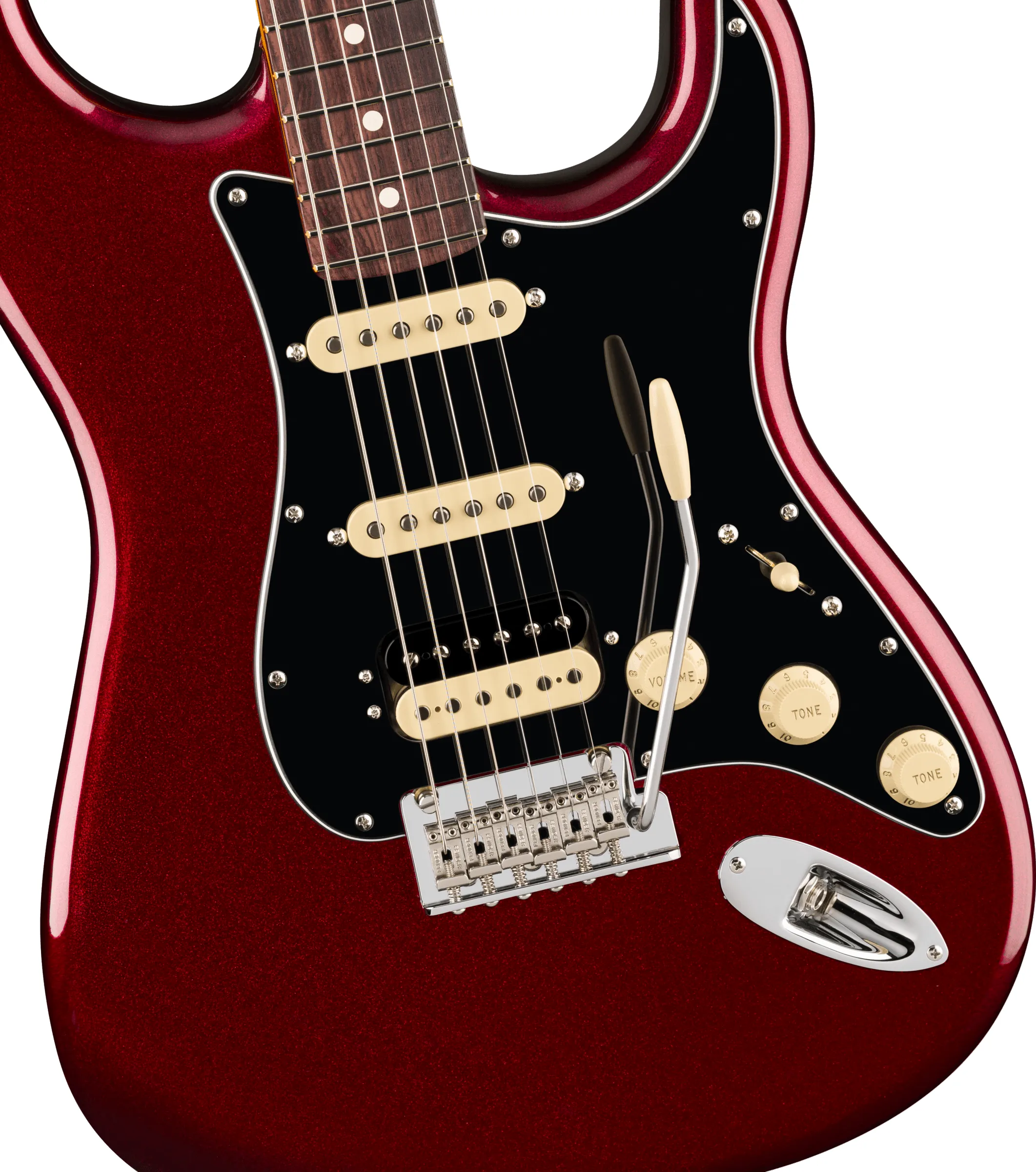 Fender American Professional Stratocaster HSS Oxblood/RW – Bild 4