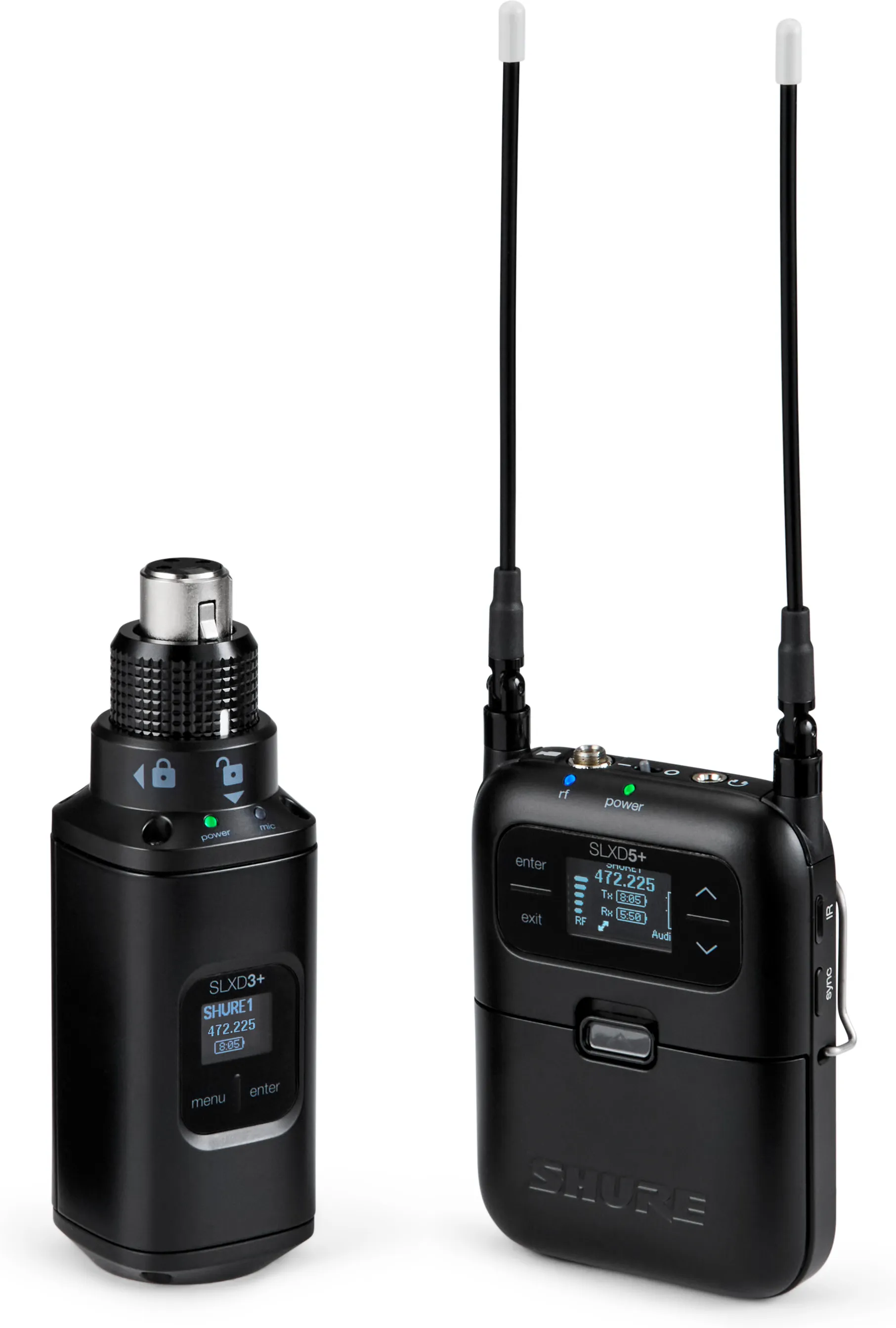 Shure SLXD35+ ENG-Aufstecksendersystem, G65