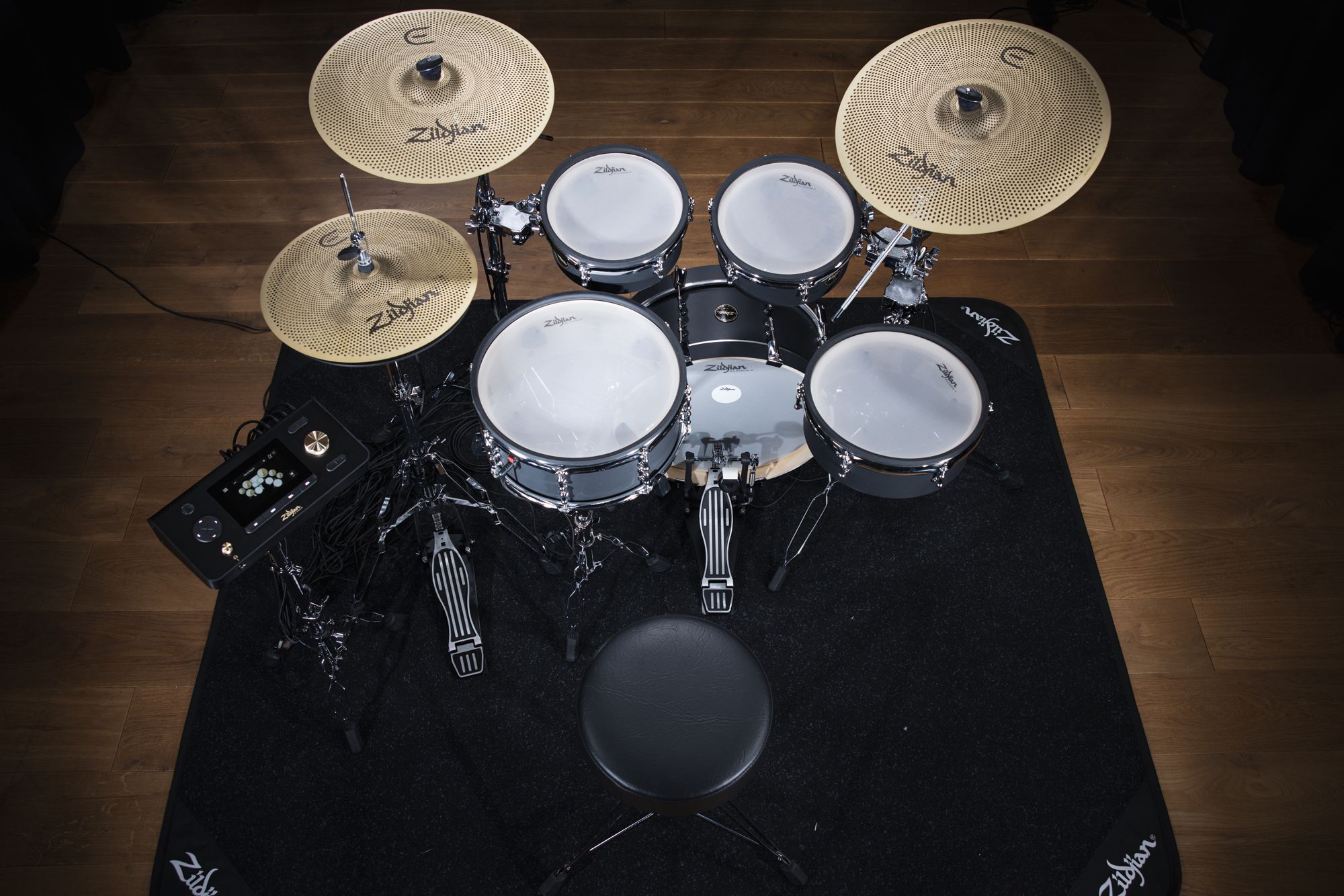 Zildjian ZIZABEX Alchem-E Bronze EX - Matte Black Wrap – Bild 6