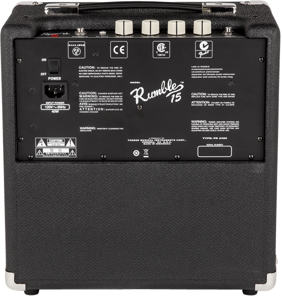 Fender Rumble 15 Black/Silver Combo – Bild 2