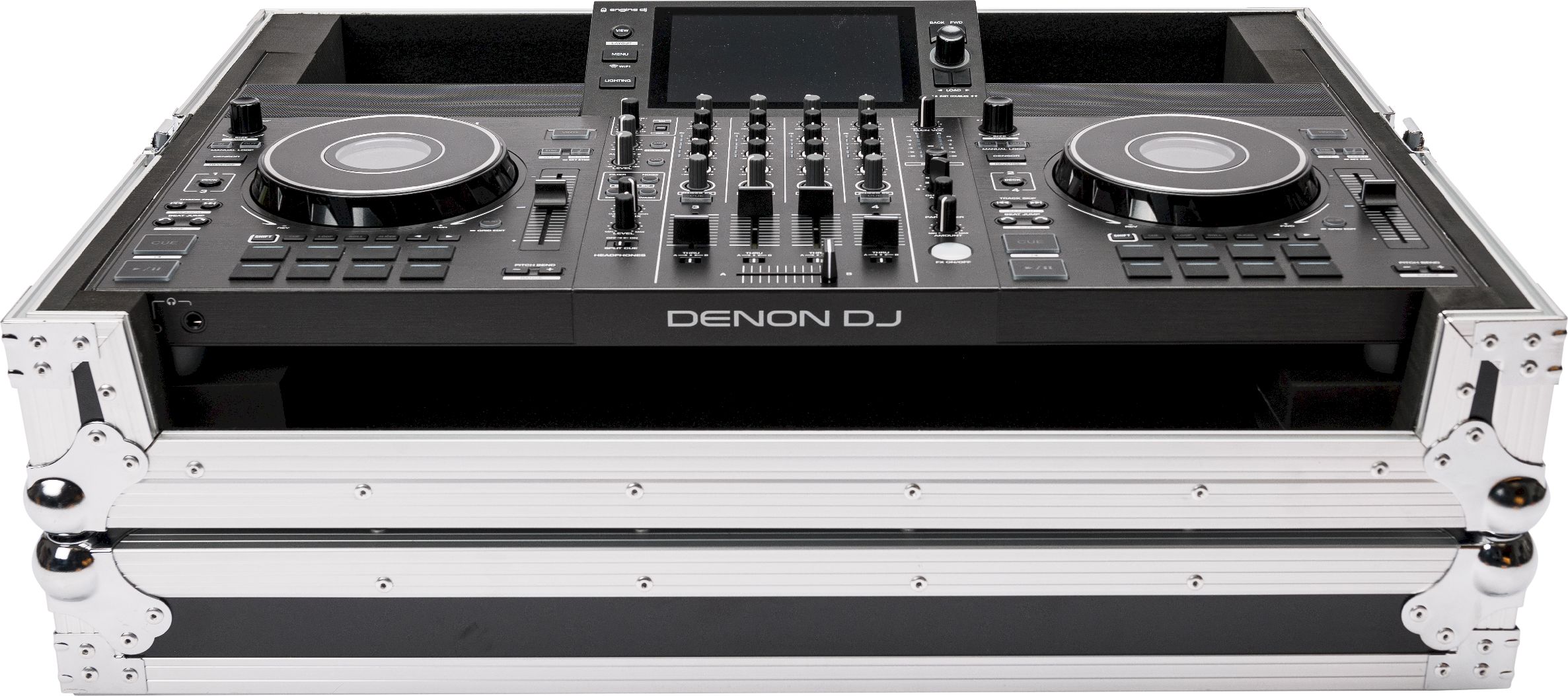 Magma DJ-CONTROLLER CASE PRIME 4 / SC LIVE 4, black/silver