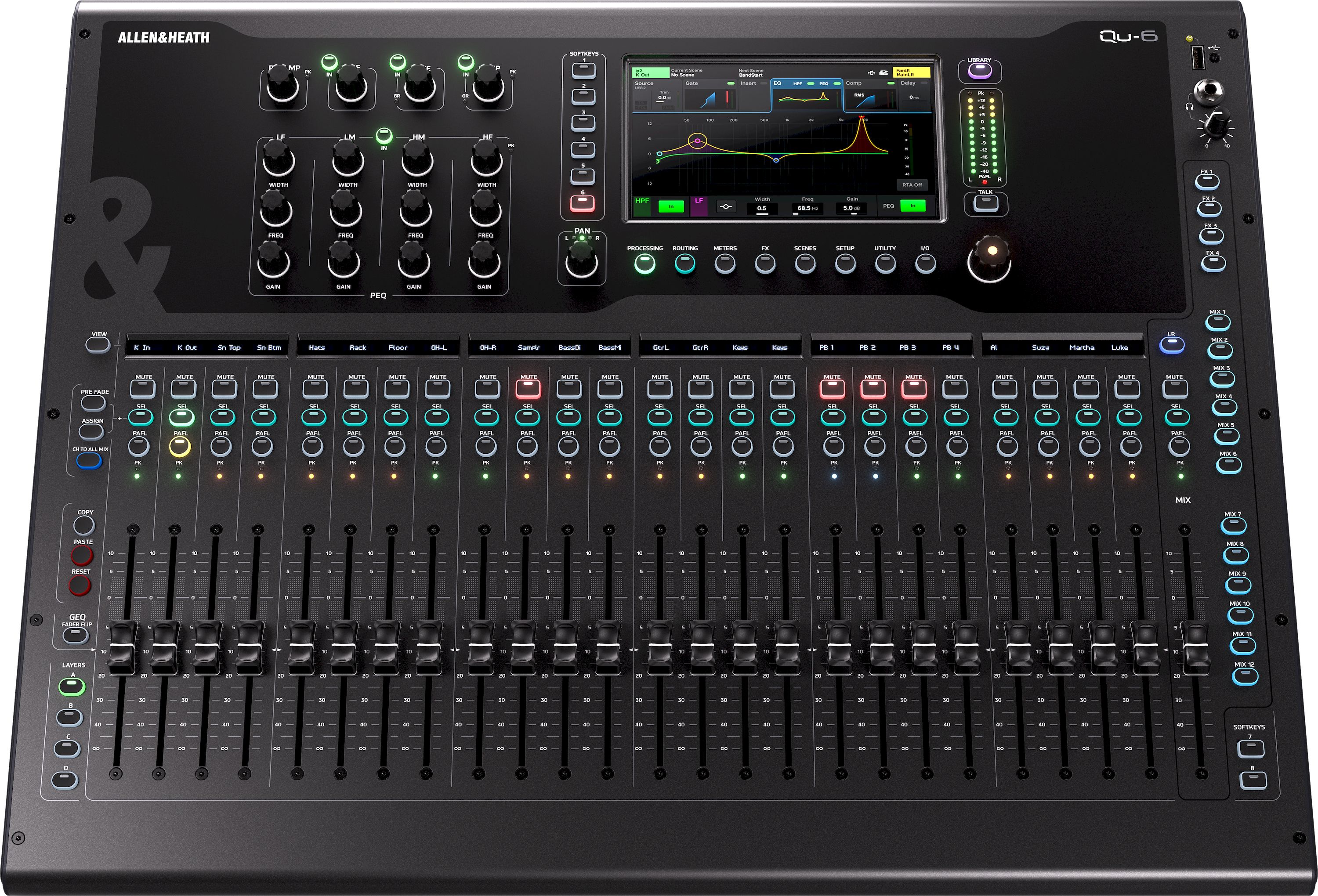 Allen & Heath QU-6 