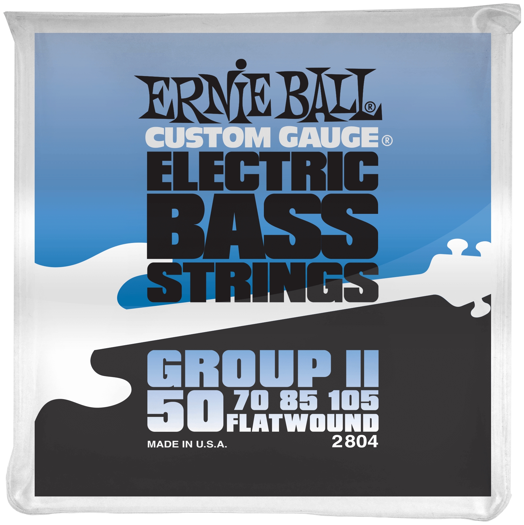 Ernie Ball Flatwound Group II 050-105 