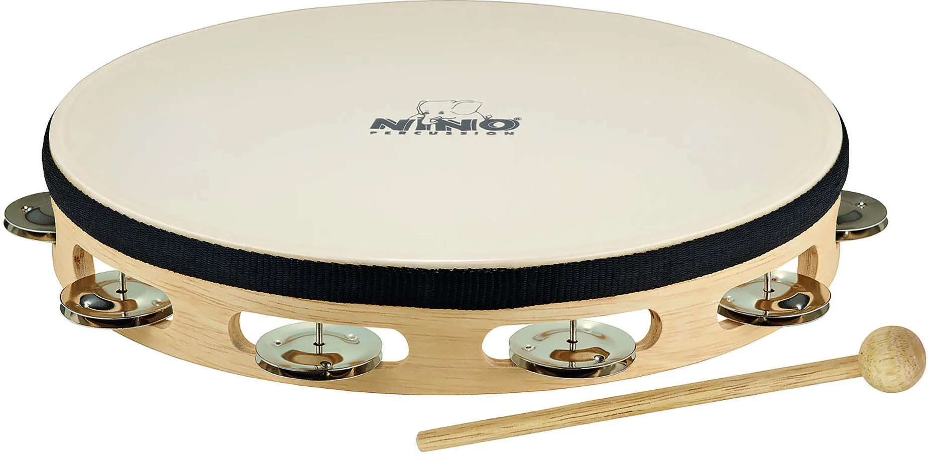 Meinl NINO25 Headed Wood Tambourine