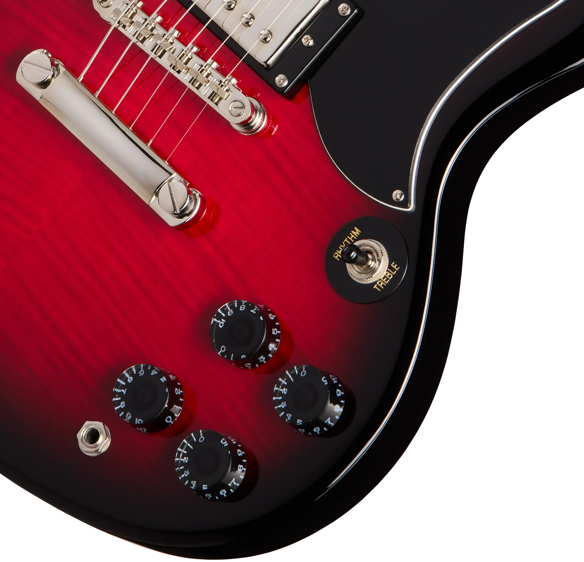Epiphone SG Tribute Plus Cherry Burst – Bild 6