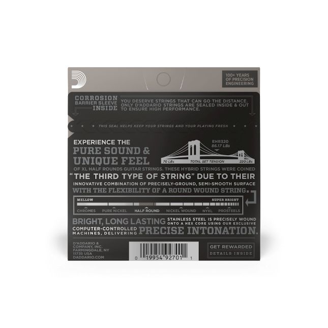 D Addario EHR 320 009-042 Half Rounds Super Lights – Bild 2