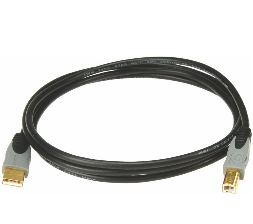 Klotz USB-AB4 USB 2.0 High Speed Anschlusskabel 4,5m Klotz USB-AB4 USB 2.0 High Speed Anschlusskabel 4,5m