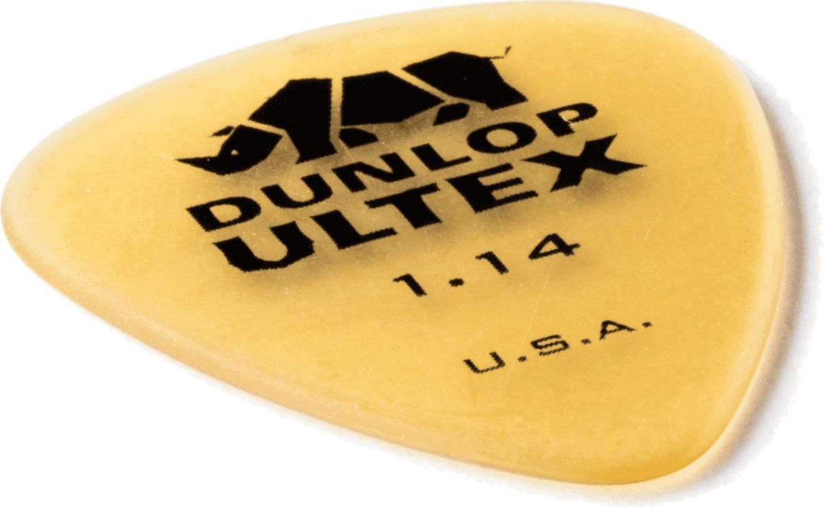 Dunlop Ultex Standard Plektren 1,14 mm gelb 421P114 6er Pack – Bild 5
