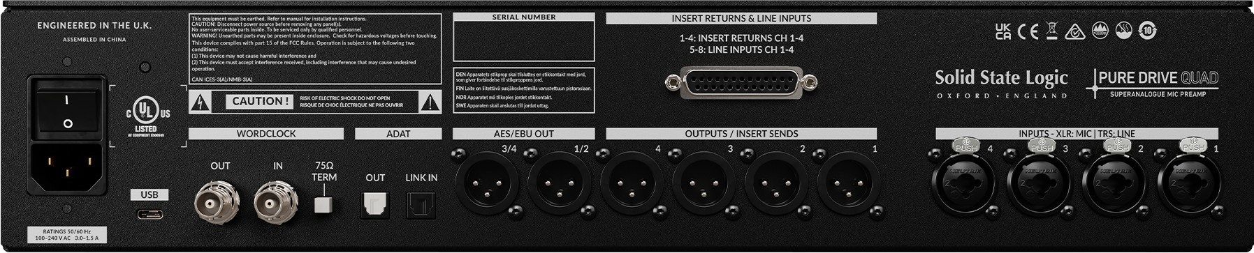 SSL PURE DRIVE QUAD SSL PURE DRIVE QUAD