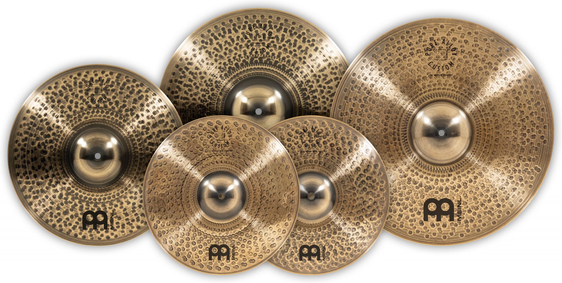 Meinl PAC14161820 Pure Alloy Custom Expanded Set